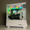 1080p High FPS White Gaming Computer🔹Rtx 3060 TI🔹 Water Cooled 240mm AIO| WiFi and Bluetooth