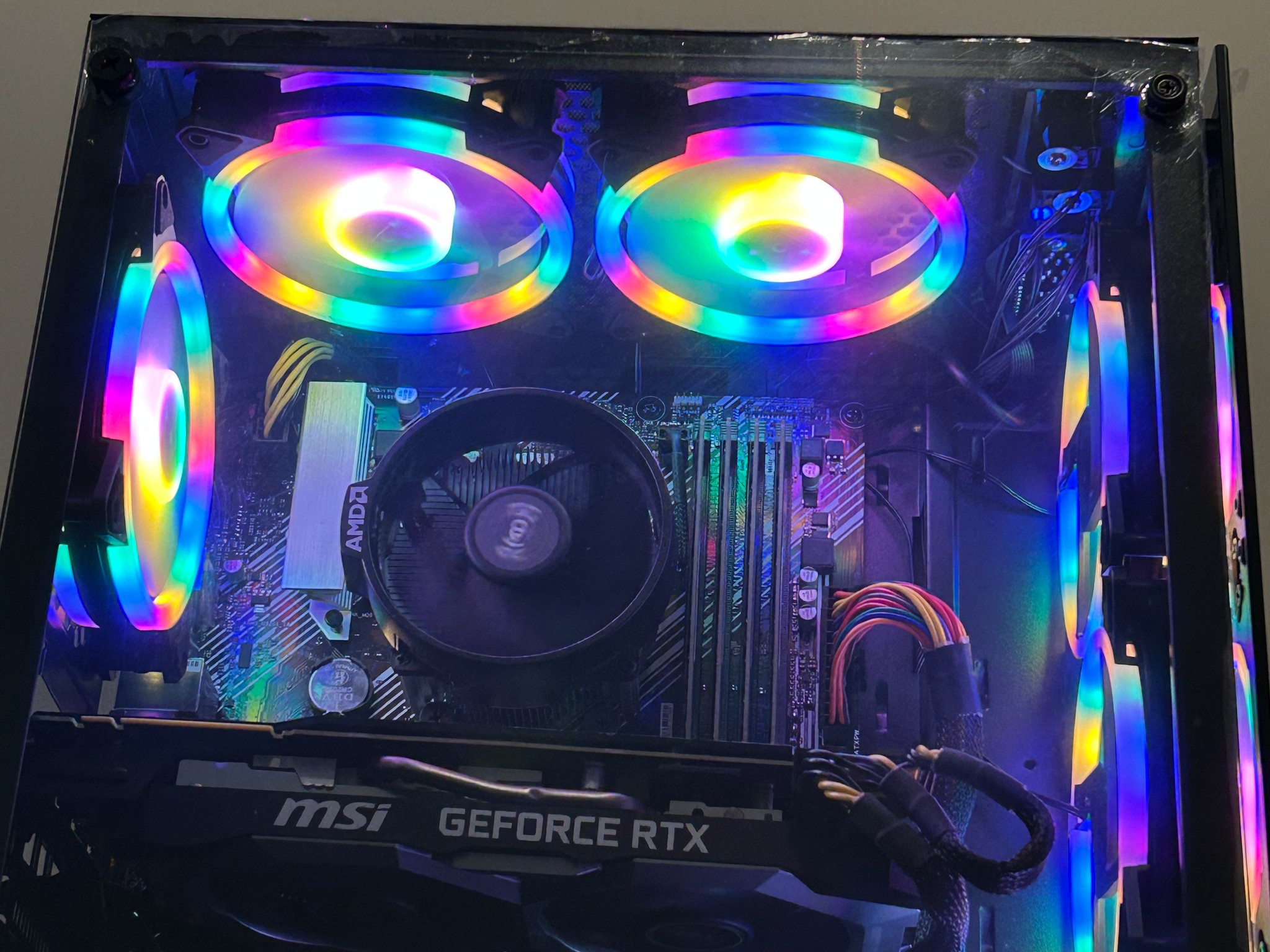 RTX Gaming PC - Ryzen 5 3600 32GB RAM 1TB NVMe SSD NVidia RTX 2070 SUPER
