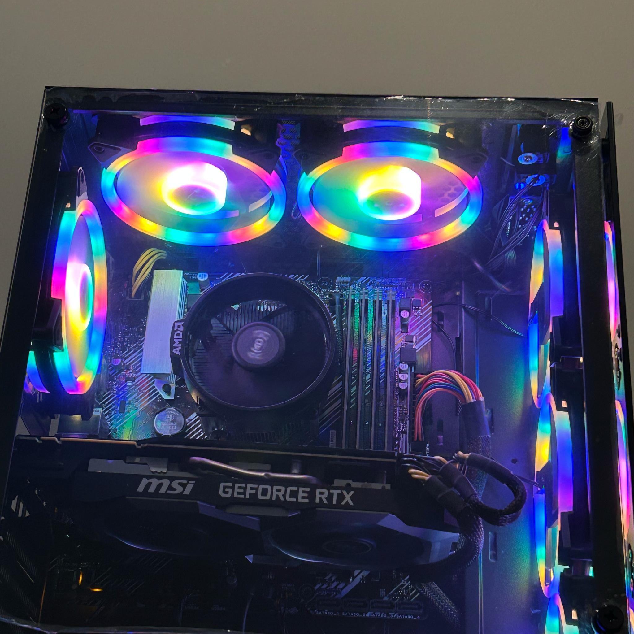 RTX Gaming PC - Ryzen 5 3600 32GB RAM 1TB NVMe SSD NVidia RTX 2070 SUPER