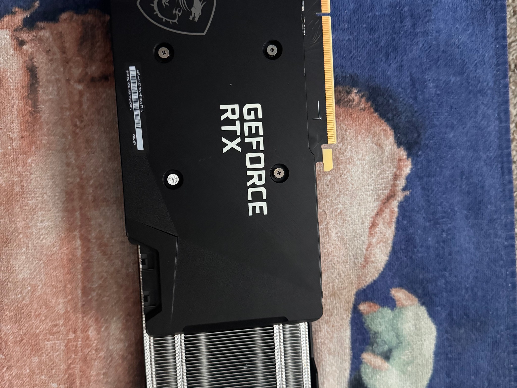 MSI GeForce RTX 3070 VENTUS 3X OC