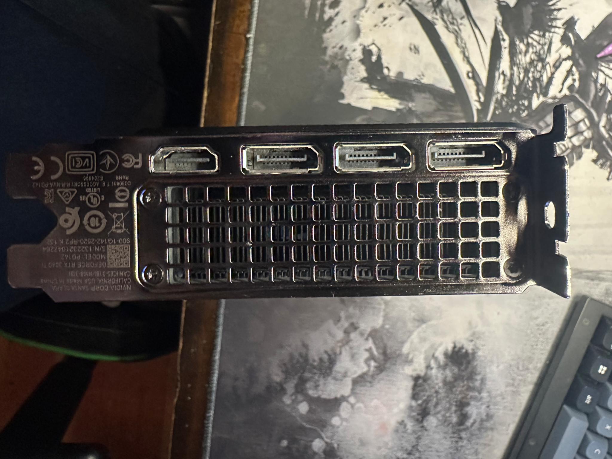 Nvidia 3060-Ti Founders Edition, Slightly Used & No Box