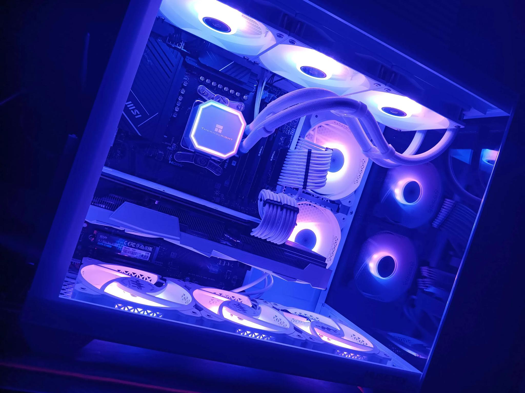 "Yin/Yang" RGB Gaming PC |Ryzen 5 7600x|360mm AIO|RTX 3070|B650-P|32GB DDR5|2TB SSD|WIFI WIN10