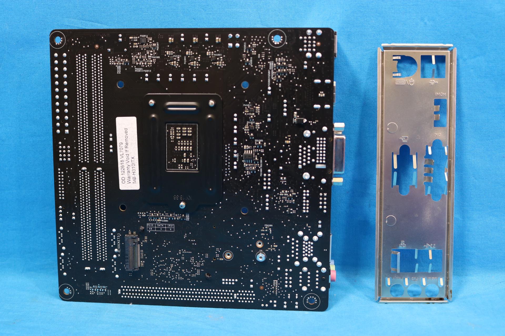 ASUS Prime H310I-PLUS R2.0/CSM Intel LGA1151/Socket H4 DDR4 mini-ITX Motherboard & I/O - 4136223211