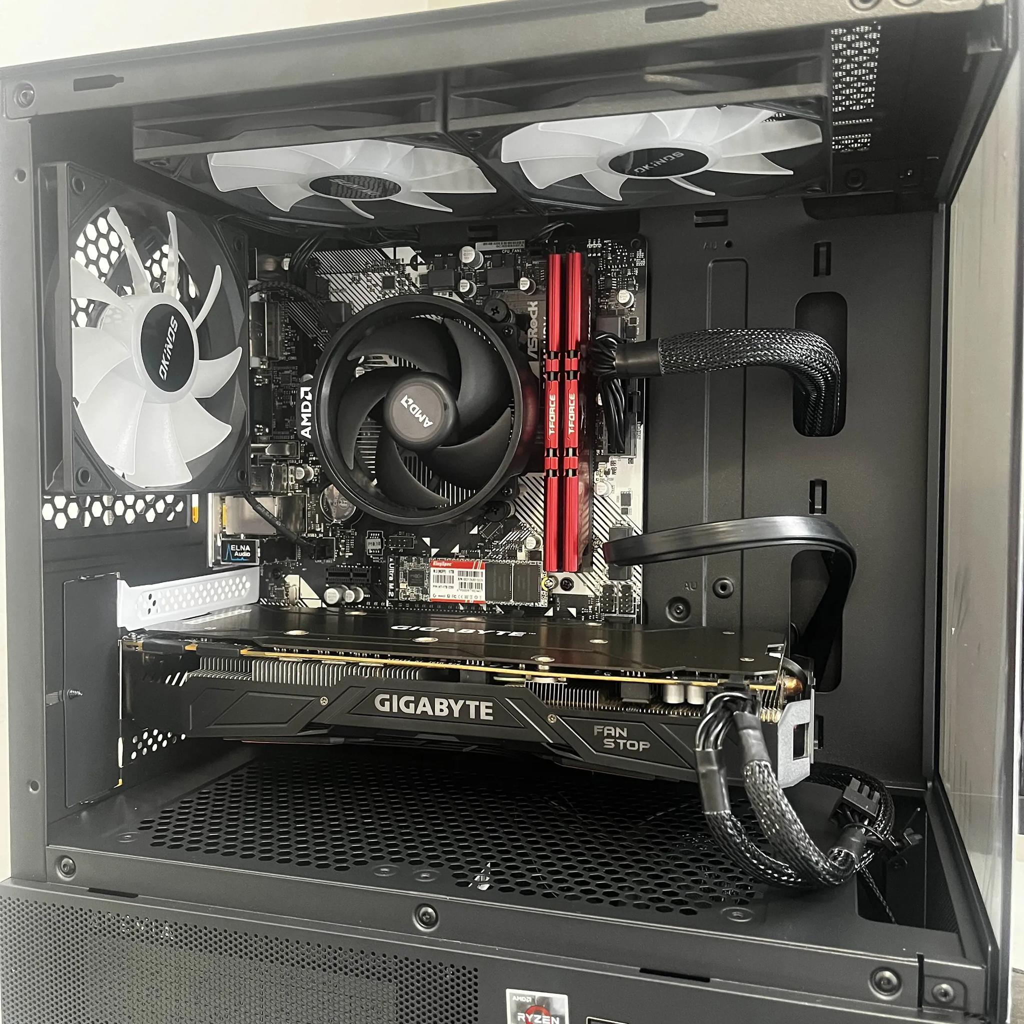 👹Gaming PC Ryzen 5 3600, 1070 Overclocked