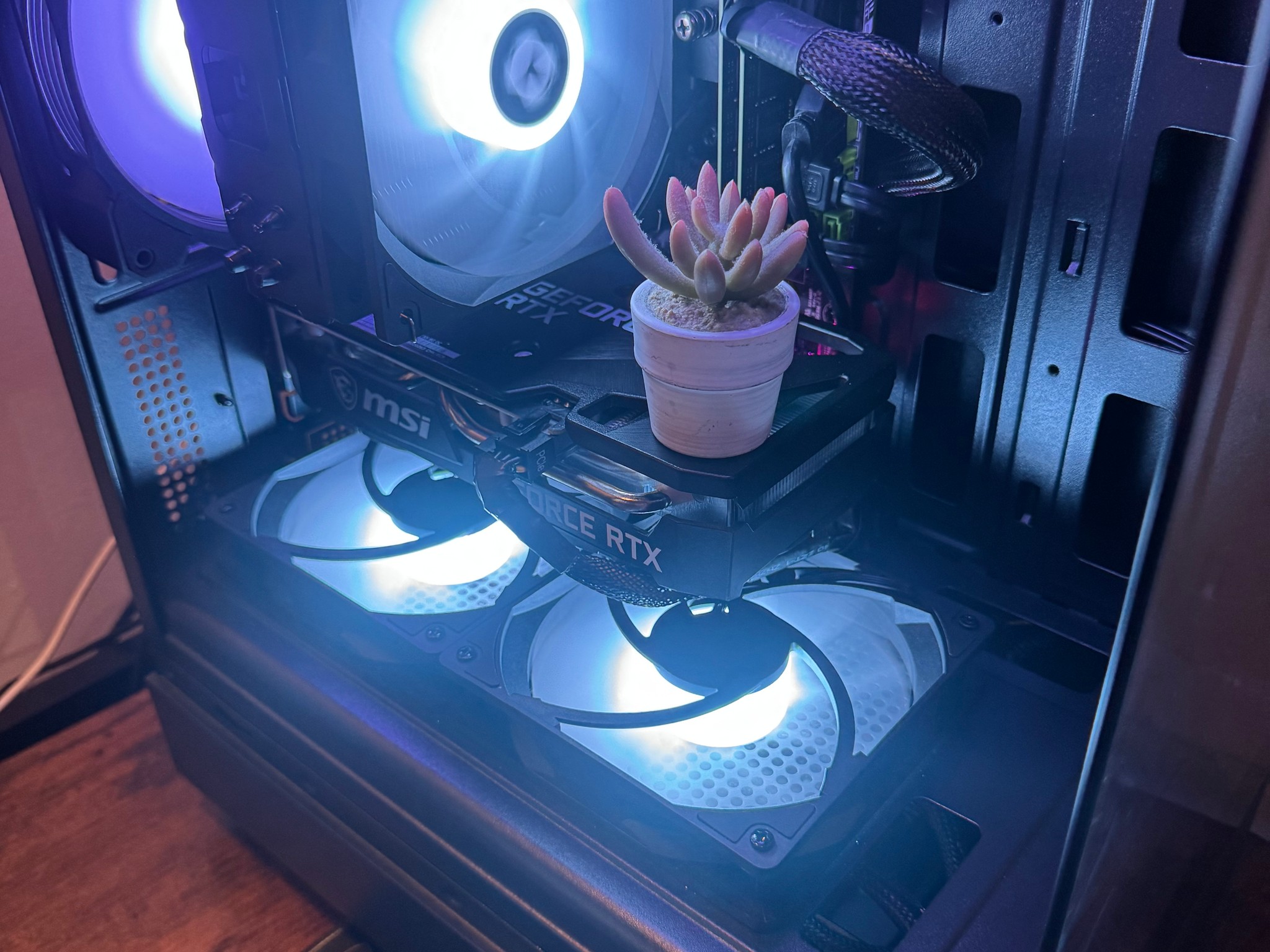 🖤 Custom "Budget Baller" Gaming PC | Intel i7 | RTX 3050 8GB | 1.5TB Total Storage! | WiFi 6 Dongle