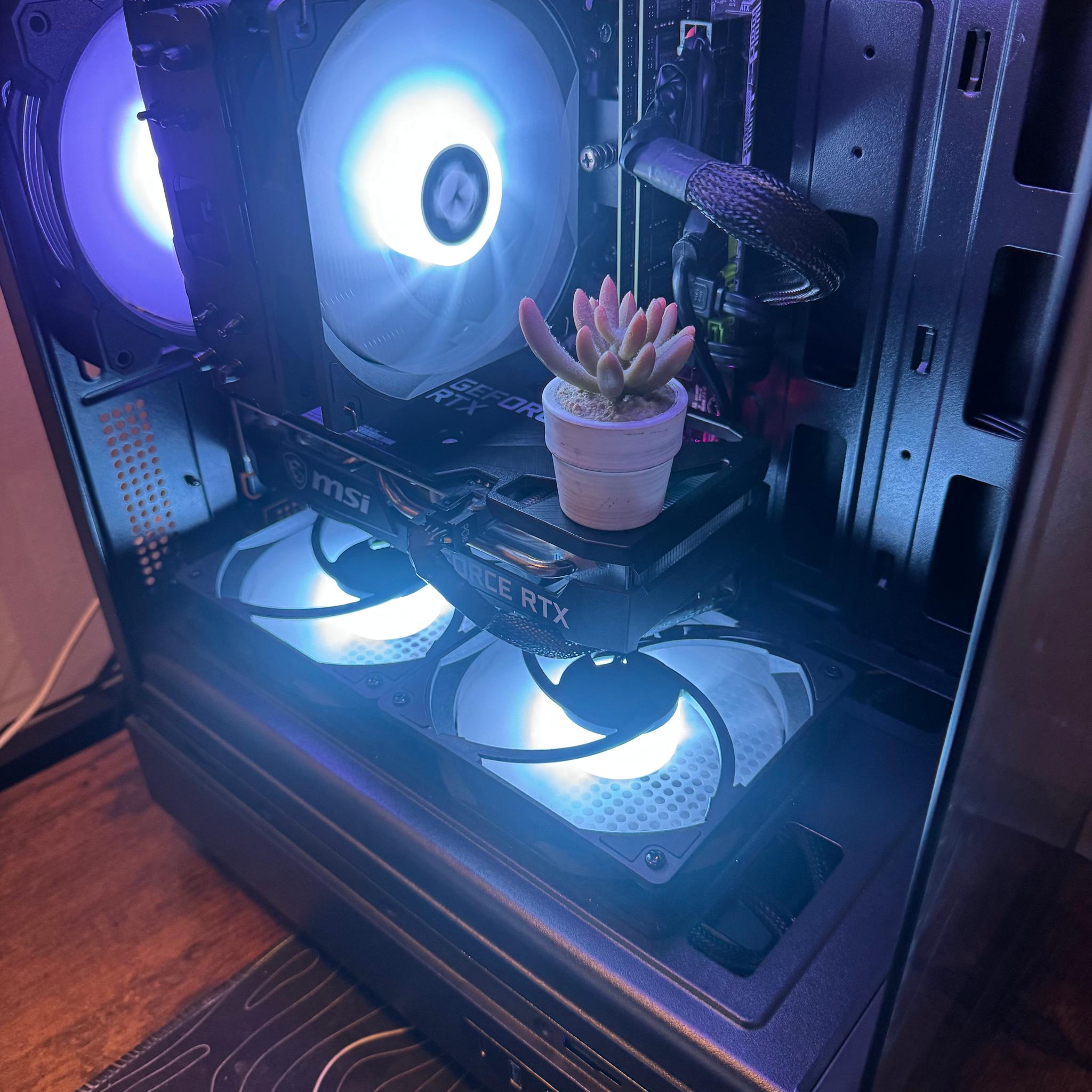 🖤 Custom "Budget Baller" Gaming PC | Intel i7 | RTX 3050 8GB | 1.5TB Total Storage! | WiFi 6 Dongle