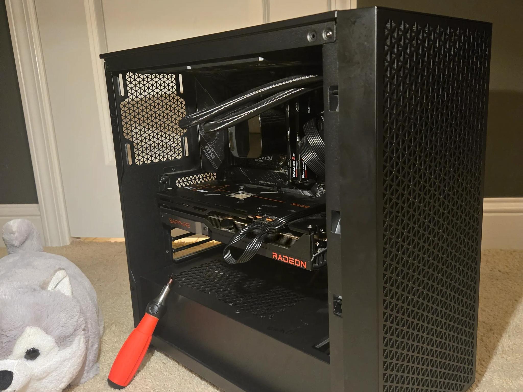 14700k / 7900xt / 32gb | No Frills! Blackout Stealth Gaming PC