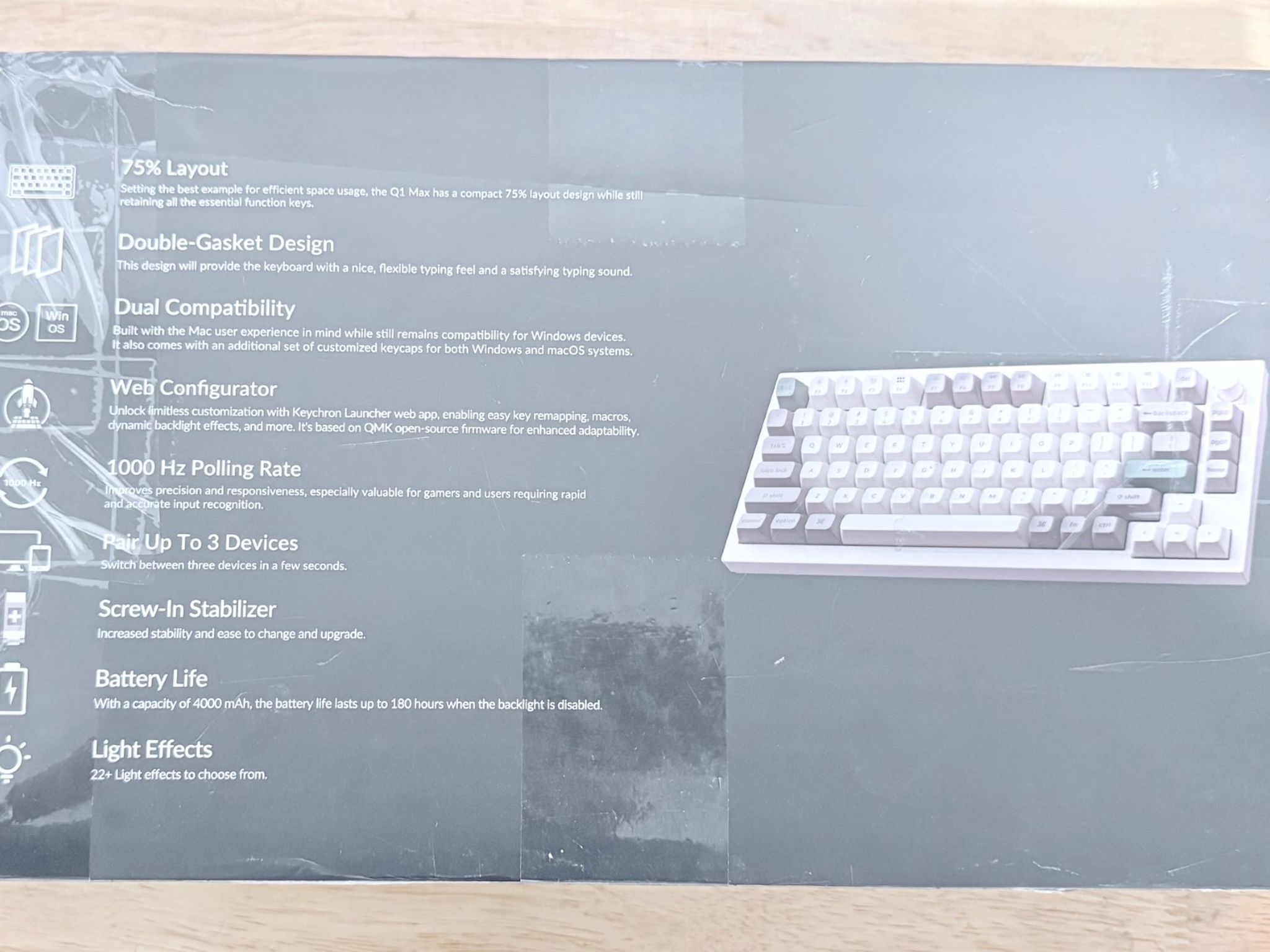 KeyChron Q1 Max White