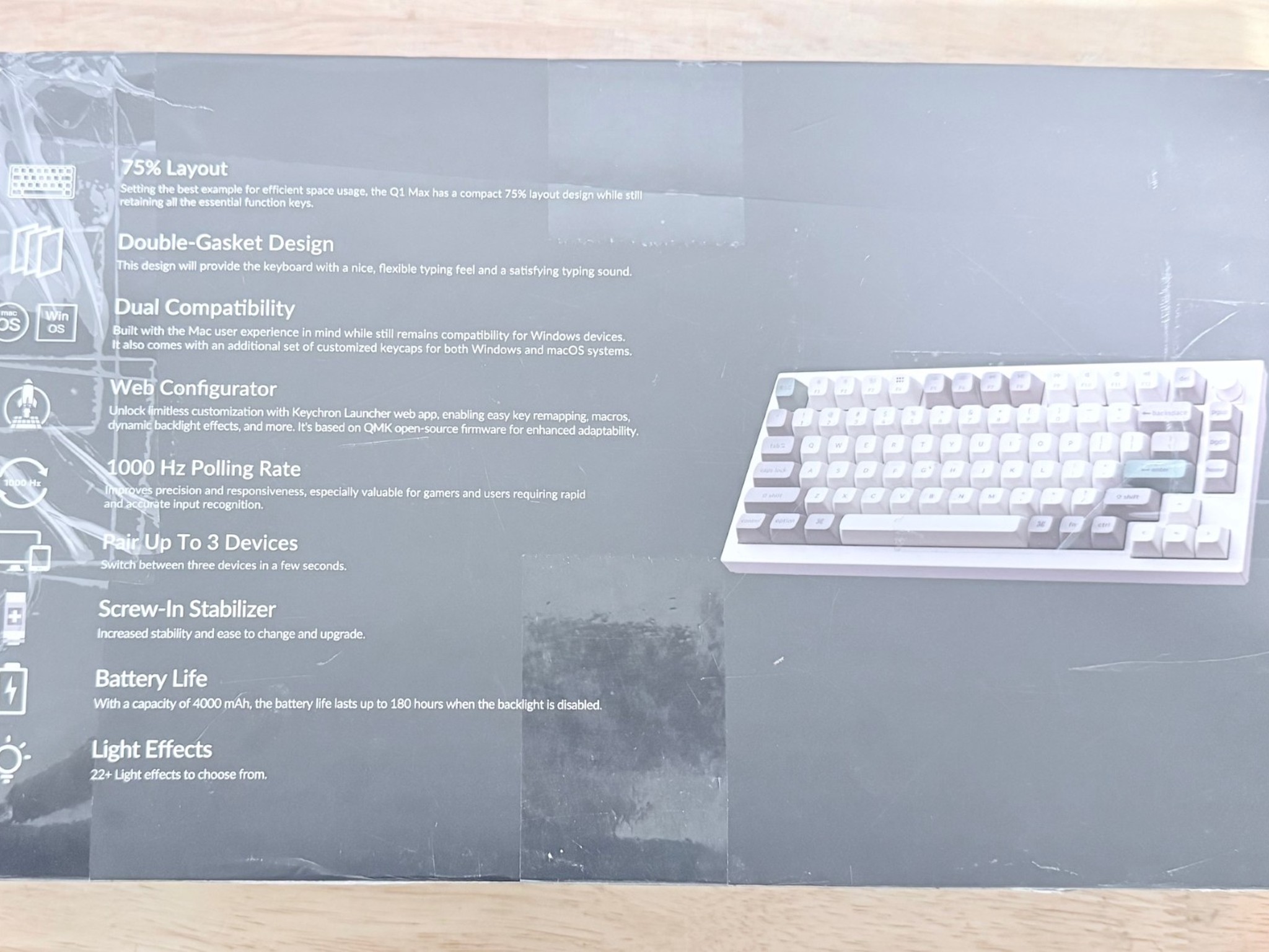 KeyChron Q1 Max White