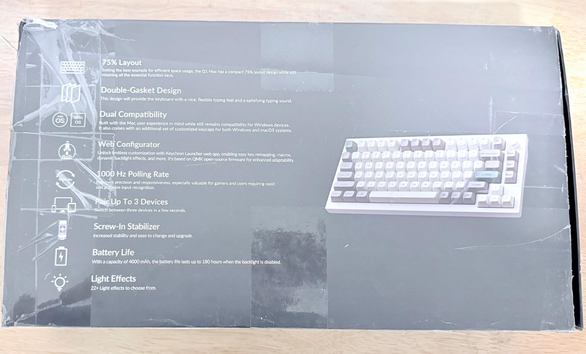 KeyChron Q1 Max White