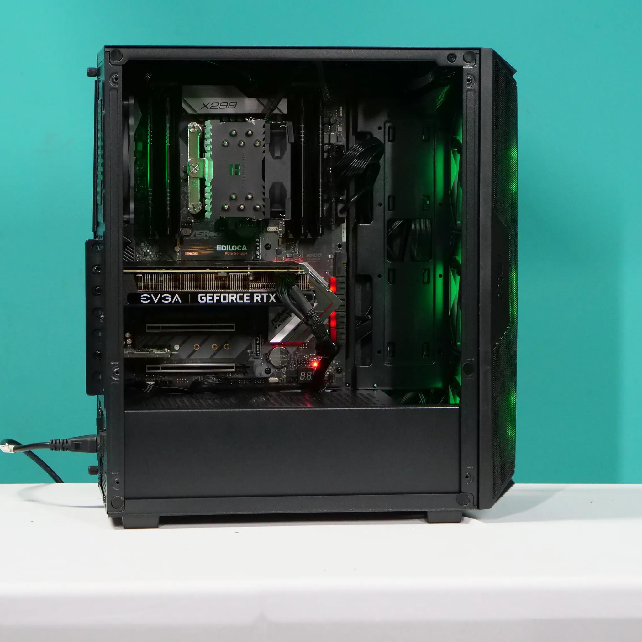 UCW Ready to Play "Kaby Snake" X299 Build (i7-7820X + RTX 3060 8GB + 32gb RAM + 1tb nvme)