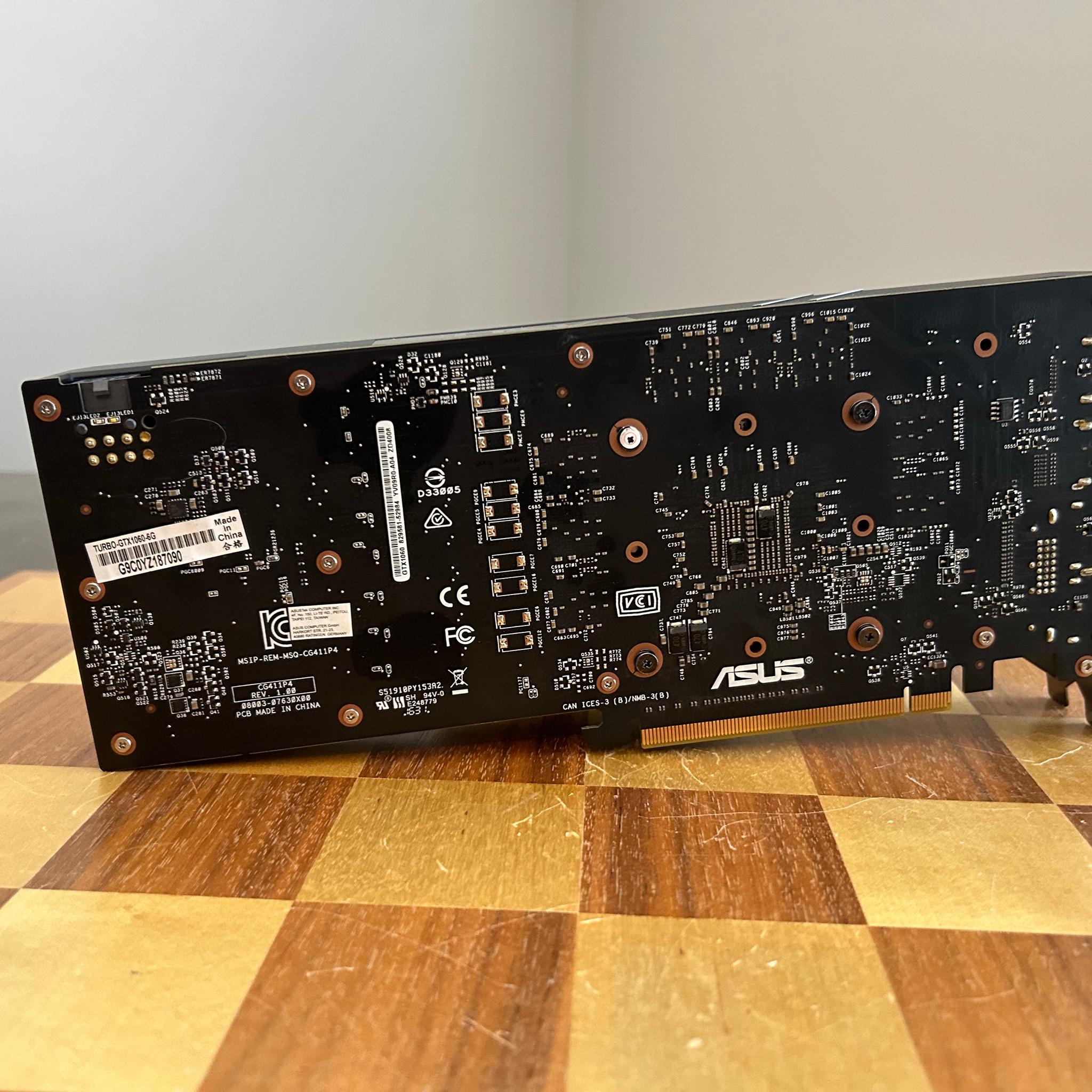 Asus GTX 1060 6GB Blower Card