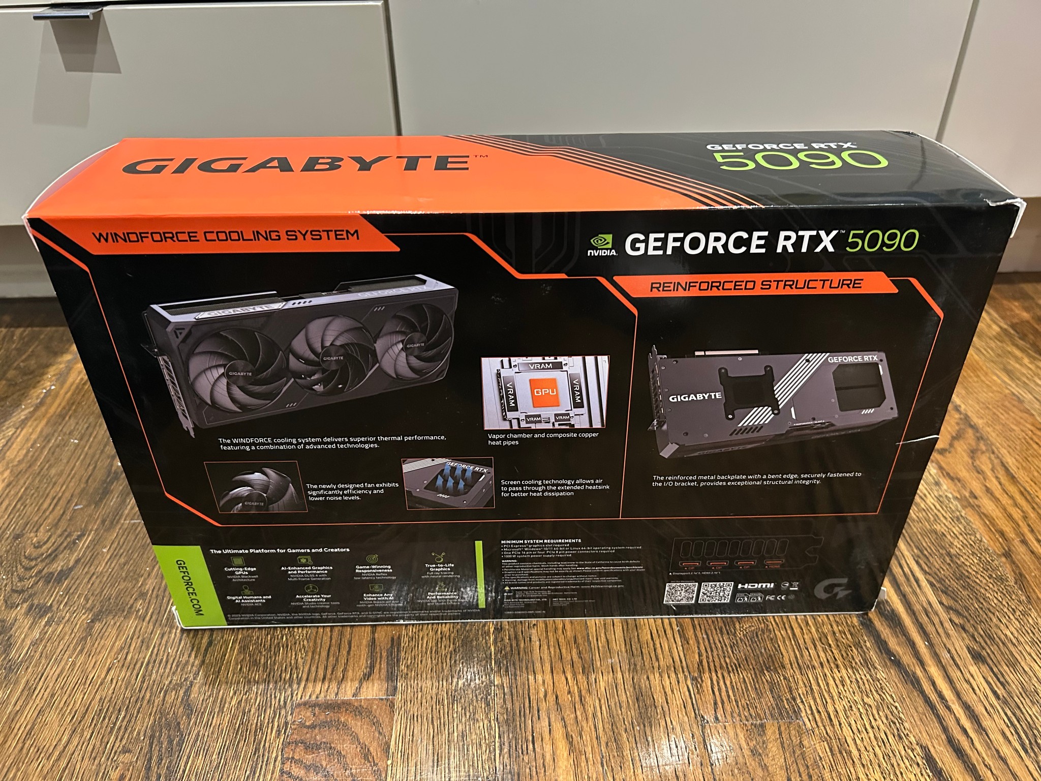 GIGABYTE GeForce RTX 5090 WINDFORCE OC 32G
