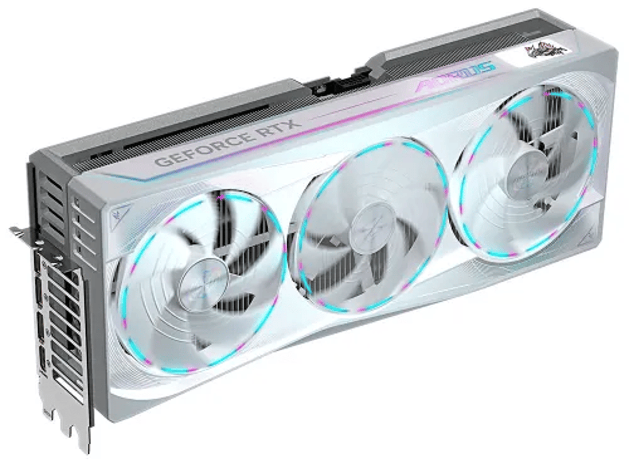 GIGABYTE AORUS GeForce RTX 5090 Master Ice White OC 32GB GDDR7 Graphics Card