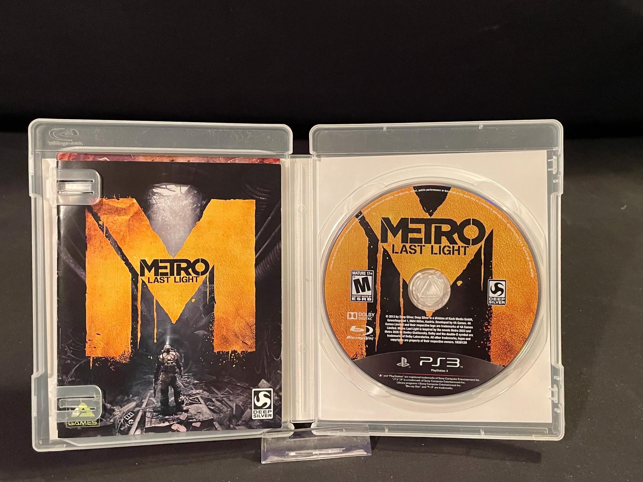Metro Last Light For Ps3