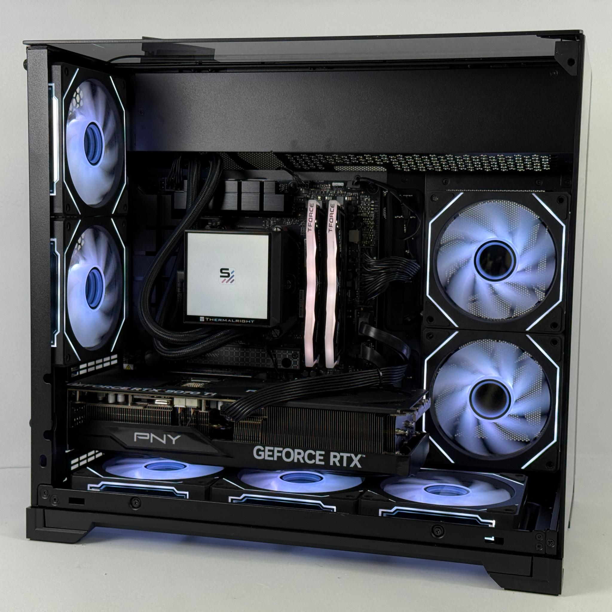 4K Gaming | Ryzen 7 9800X3D, RTX 5070 Ti, 32GB DDR5 RAM, 2TB NVMe SSD, WiFi + Bluetooth