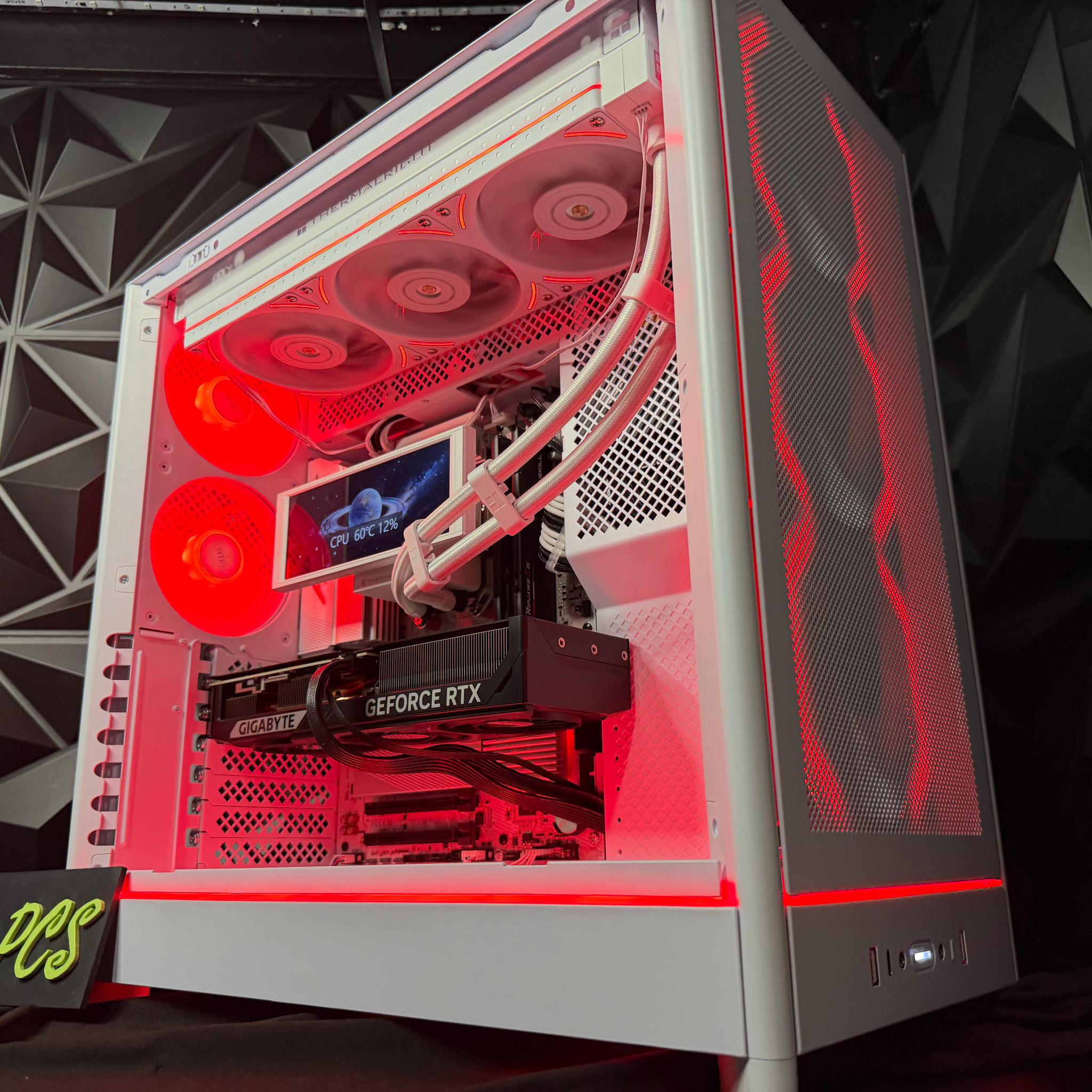 🌑❄️ MIDNIGHT GLACIER ❄️🌑 Ryzen 7 7800X3D| RTX 5070| 64 GB DDR5| 2.5 TB NVMe| 850W PSU