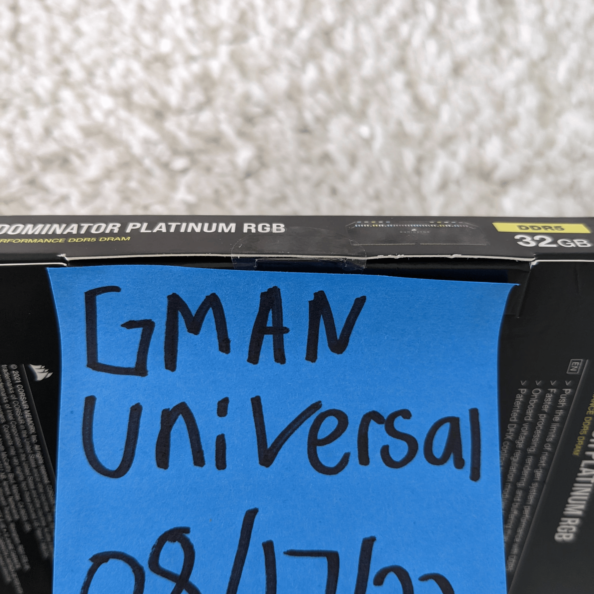 Corsair Dominators DDR5 2X16GB 5600MHZ CL40