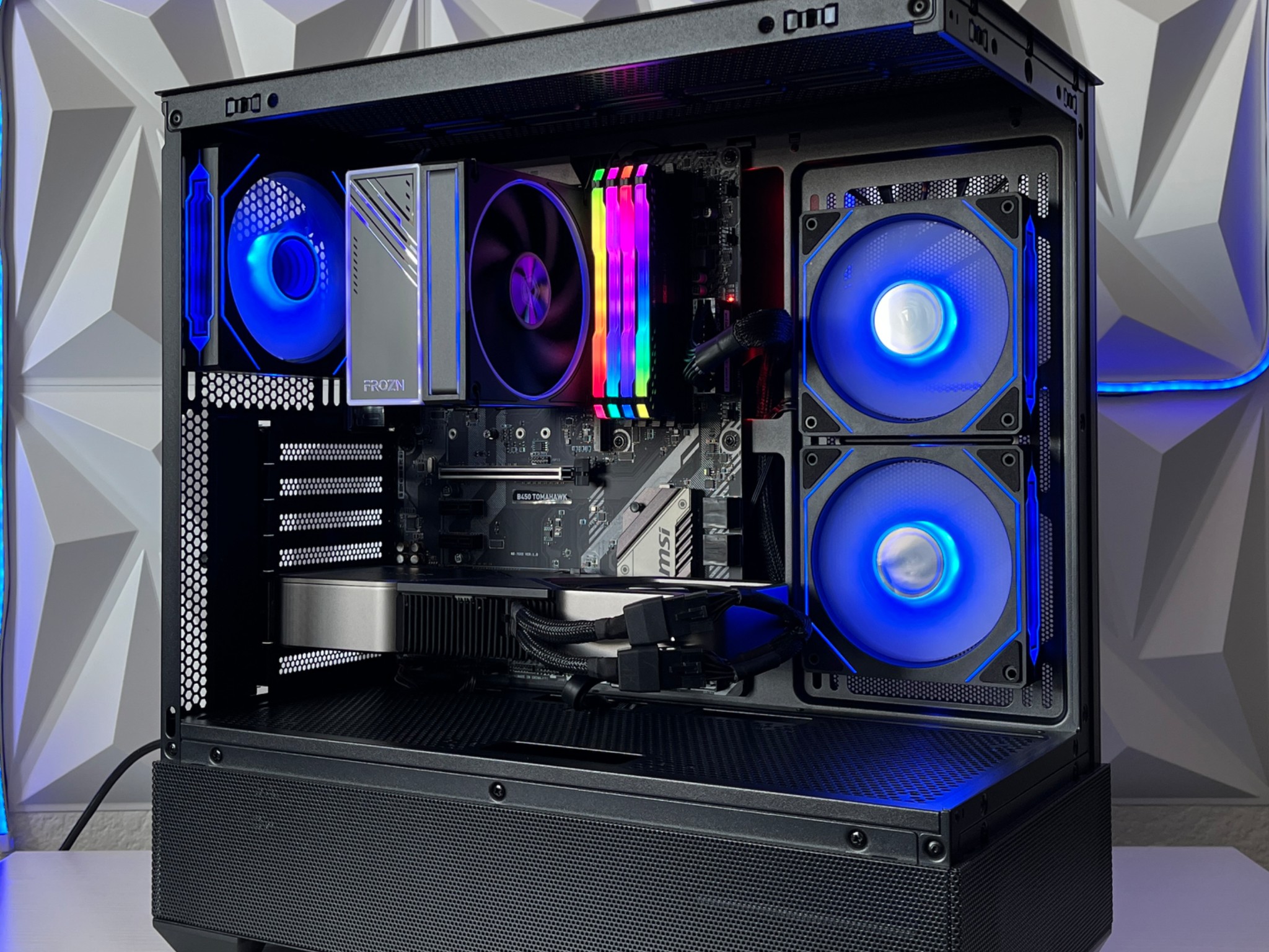 RTX 3080 10GB, Ryzen 7 5700G, 32GB RAM | Black RGB Gaming Computer/PC