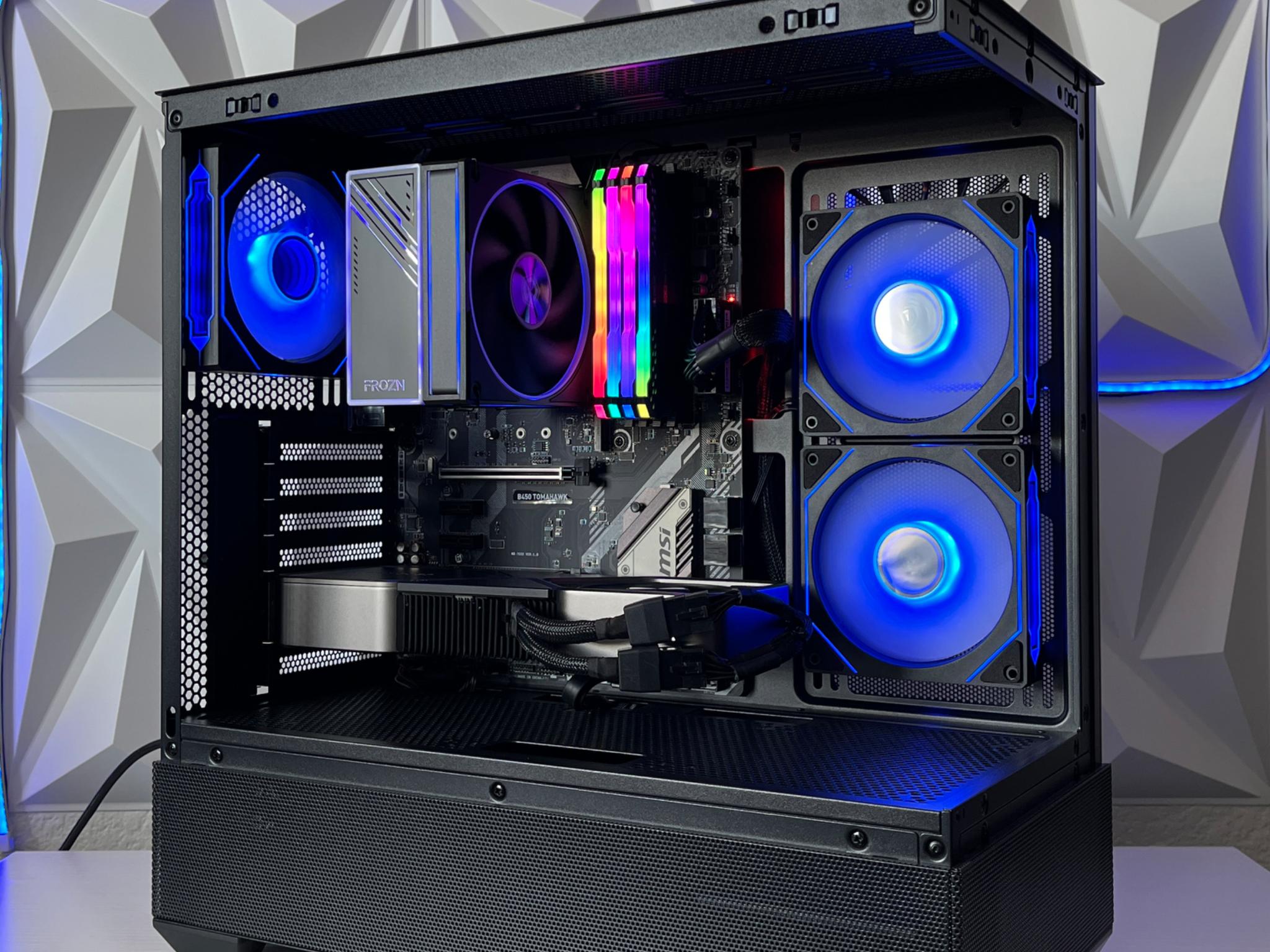 RTX 3080 10GB, Ryzen 7 5700G, 32GB RAM | Black RGB Gaming Computer/PC