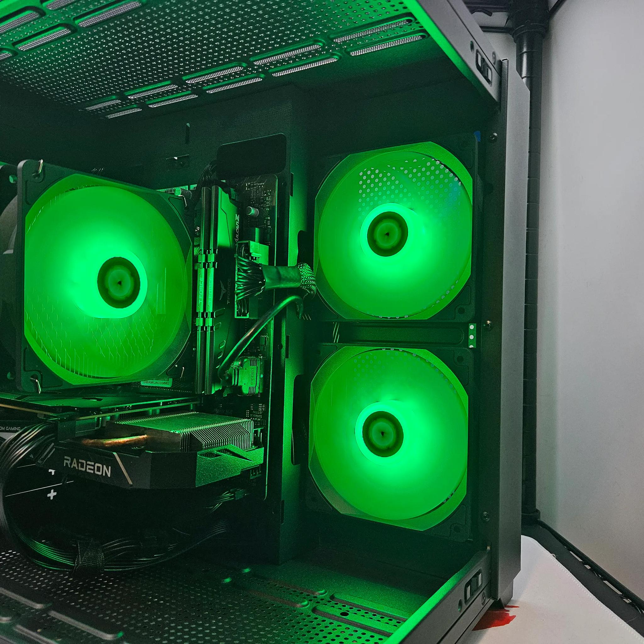Limited time deal! Dark side Air Rig Ryzen 5 5500 / 16GB DDR4 / 512GB SSD / RX6500XT