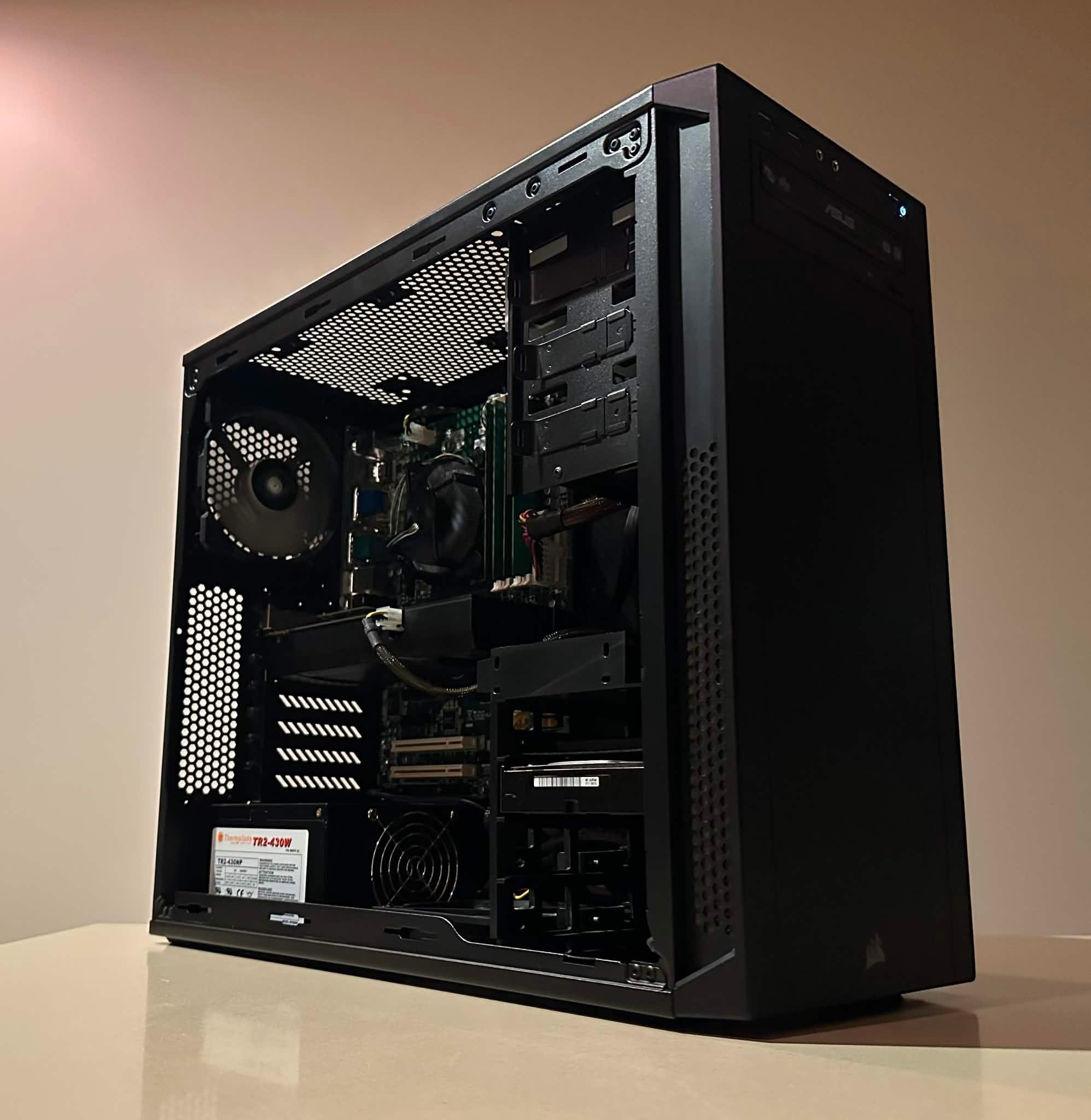 Budget Gaming PC - Intel Core i5-4570S | PNY NVIDIA GTX 660 |8GB RAM| 128GB SSD & 320GB HDD | Win10