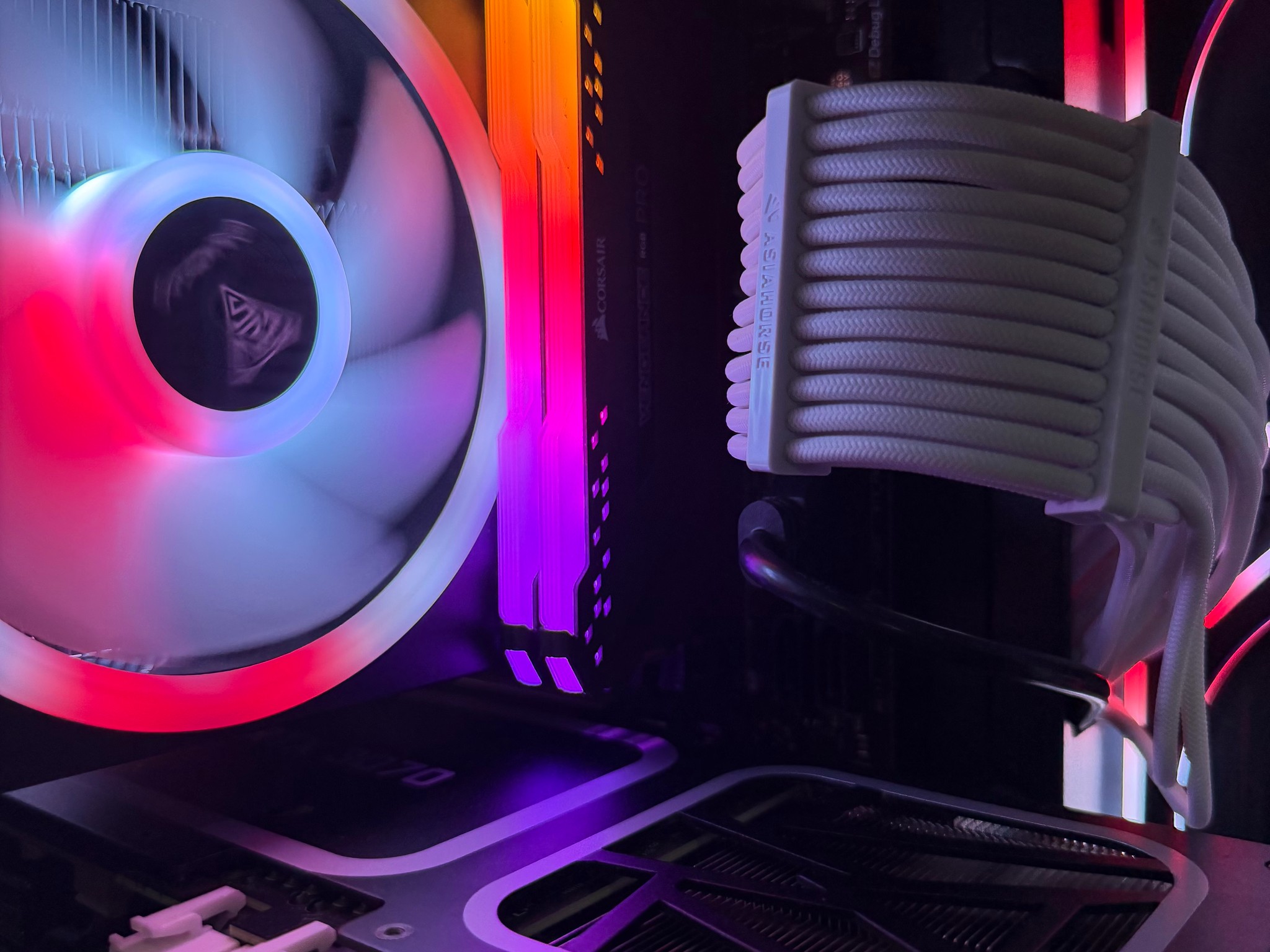 ⚫️"Shadow Vector "⚫️| 1440p Gaming | Intel i7 10700 | RTX 3070 | 32B DDR4 Ram | 1TB Storage