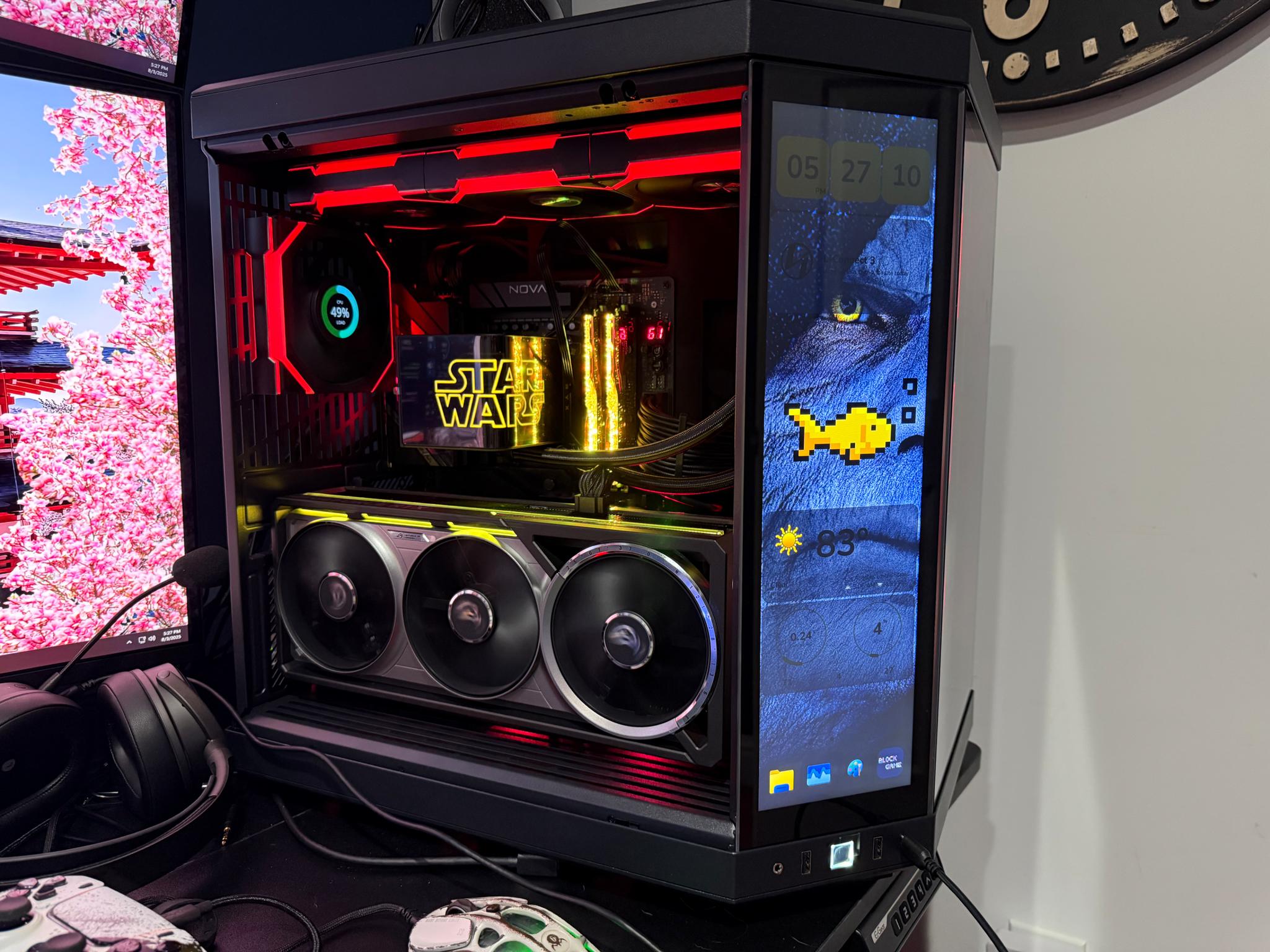 RTX 5080 with Ryzen 9 9950X3D