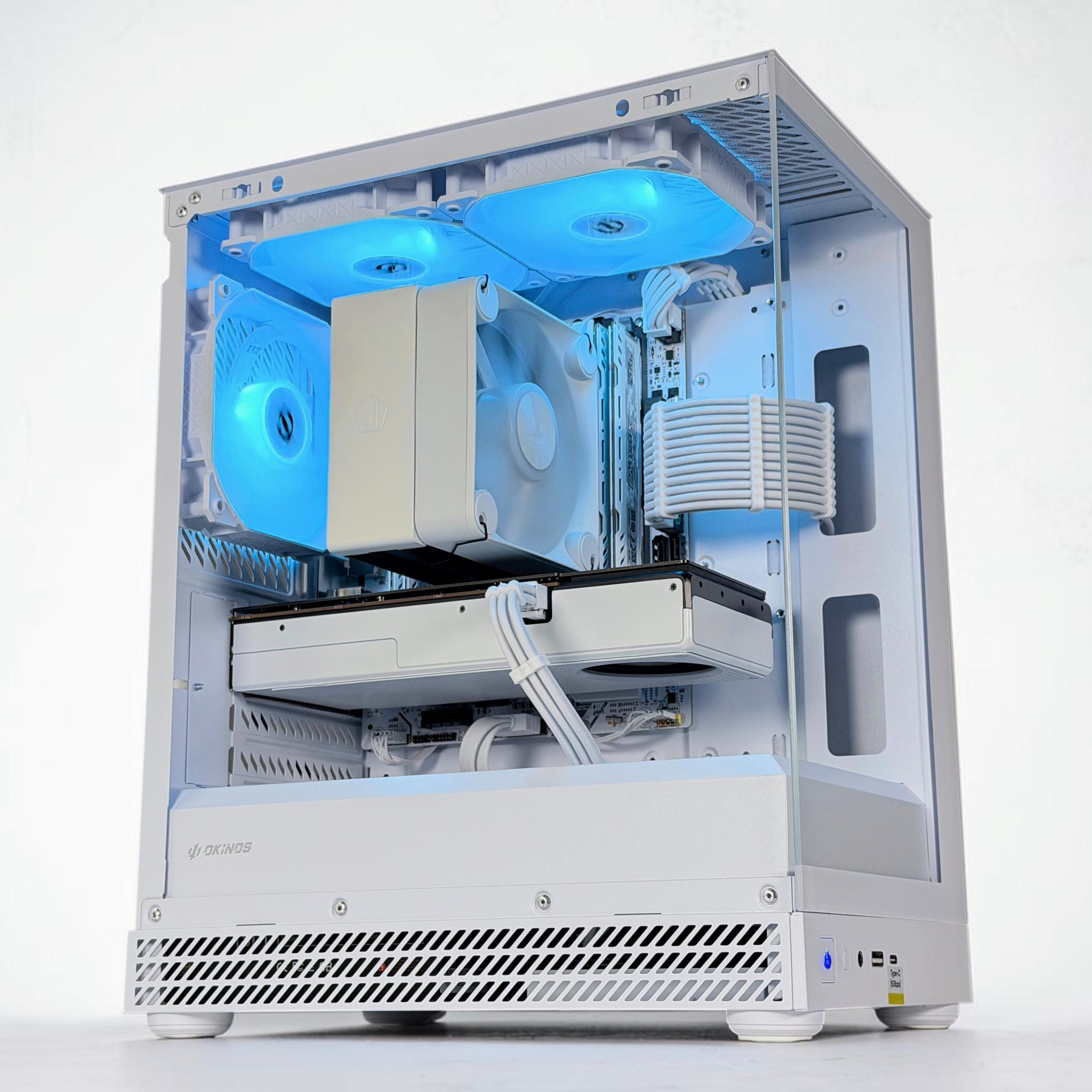 🤍🐻‍❄️Starter Gaming PC⚪AMD RX 480 8GB⚪ Intel Xeon 2670 V3 12cores( EQ=i7 5820K)⚪ 16GB DDR4⚪628GB