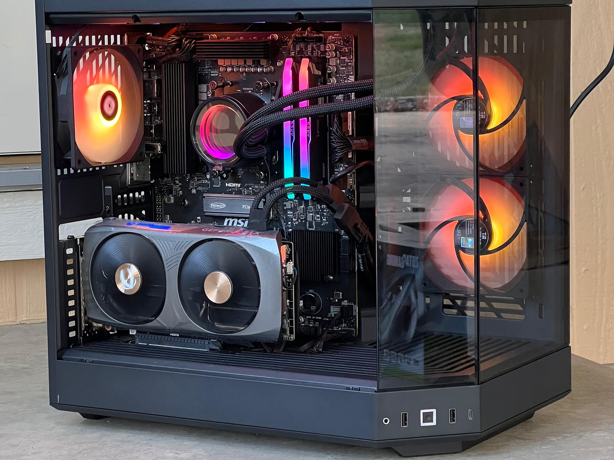 ⬛️Black HYTE⬛️ rtx 3080, ryzen 5 7600x, 32GB 6400mhz