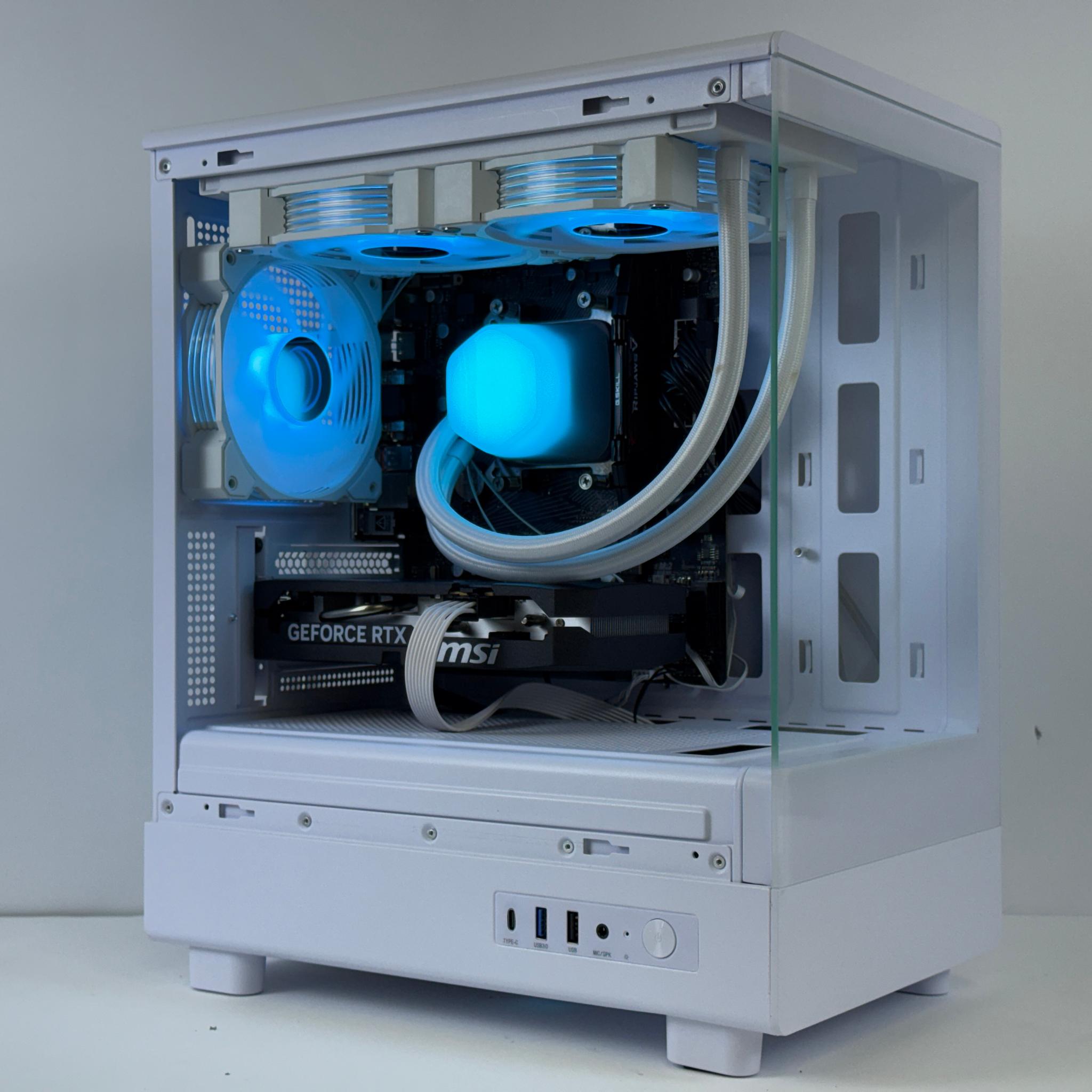 Ryzen 5 X3D | RTX 5060 | 16GB RAM | 1TB NVMe SSD | White Custom Gaming PC