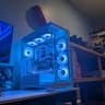 High-End gaming PC BYO GRAPHICS CARD 32gb DDR5 600 CL30 9800X3D X870 SCREEN WATER COOLED