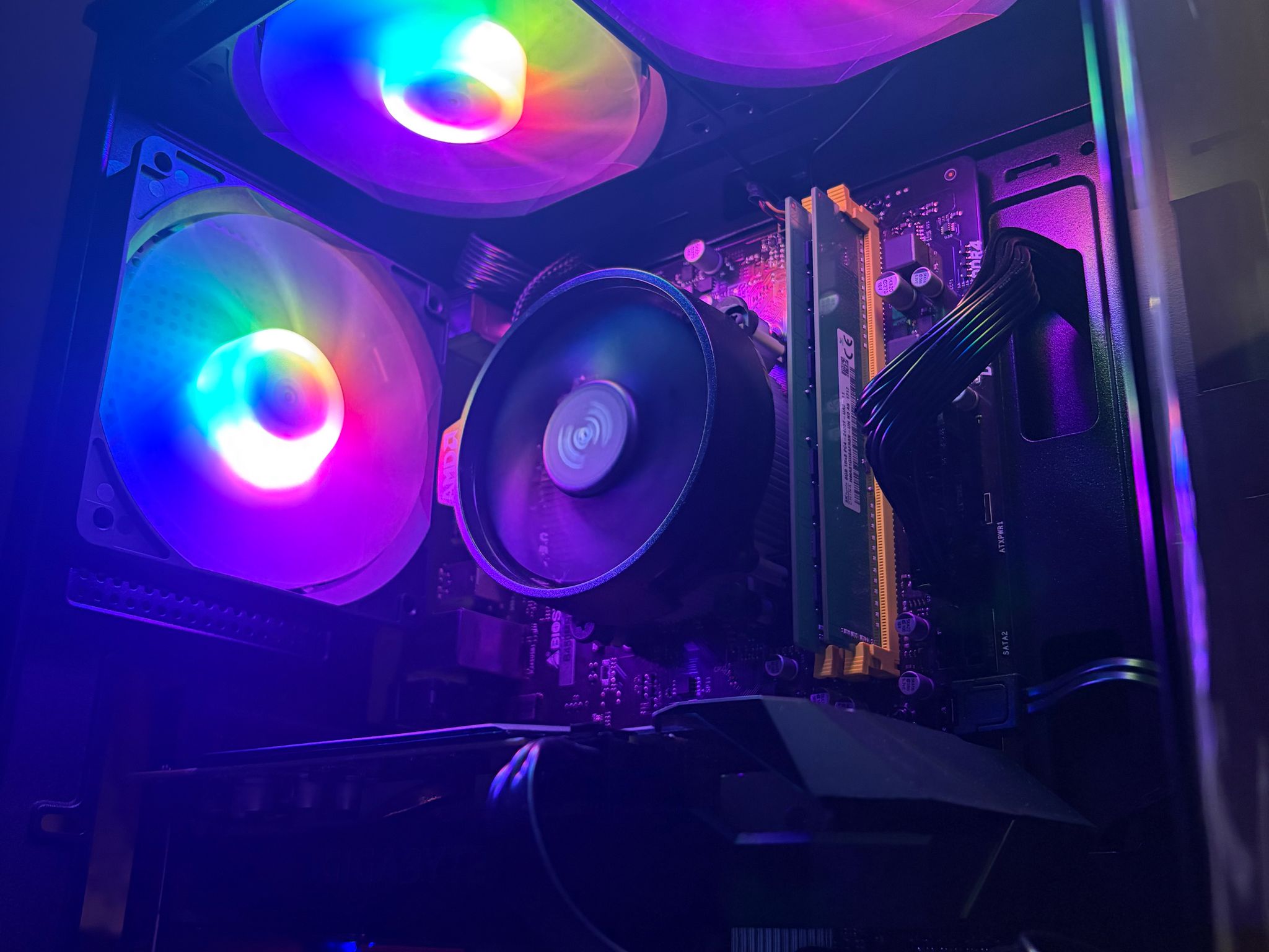 Black Gaming PC | GTX 1660 SUPER | RYZEN 5 3600 | 16GB RAM | 500GB SATA SSD