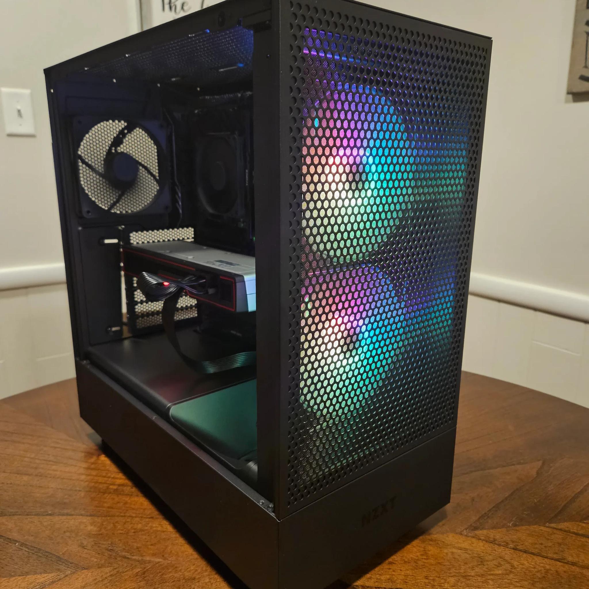 Gaming PC Intel i5 12600k CPU with AMD 6700xt GPU. 500 gb ssd M.2 drive and 16 gb of ddr4 ram