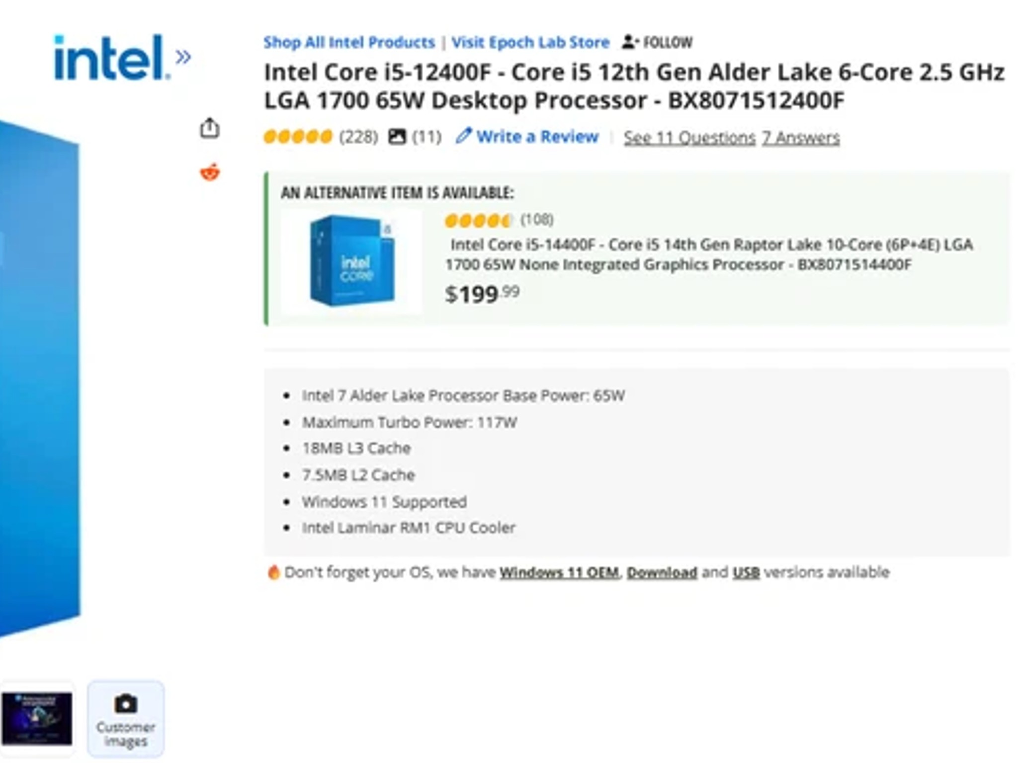 Gaming PC Intel I 5- 12500 Ram 16GB GPU RX9060 8 GB Steel Legends  1 TB + extras