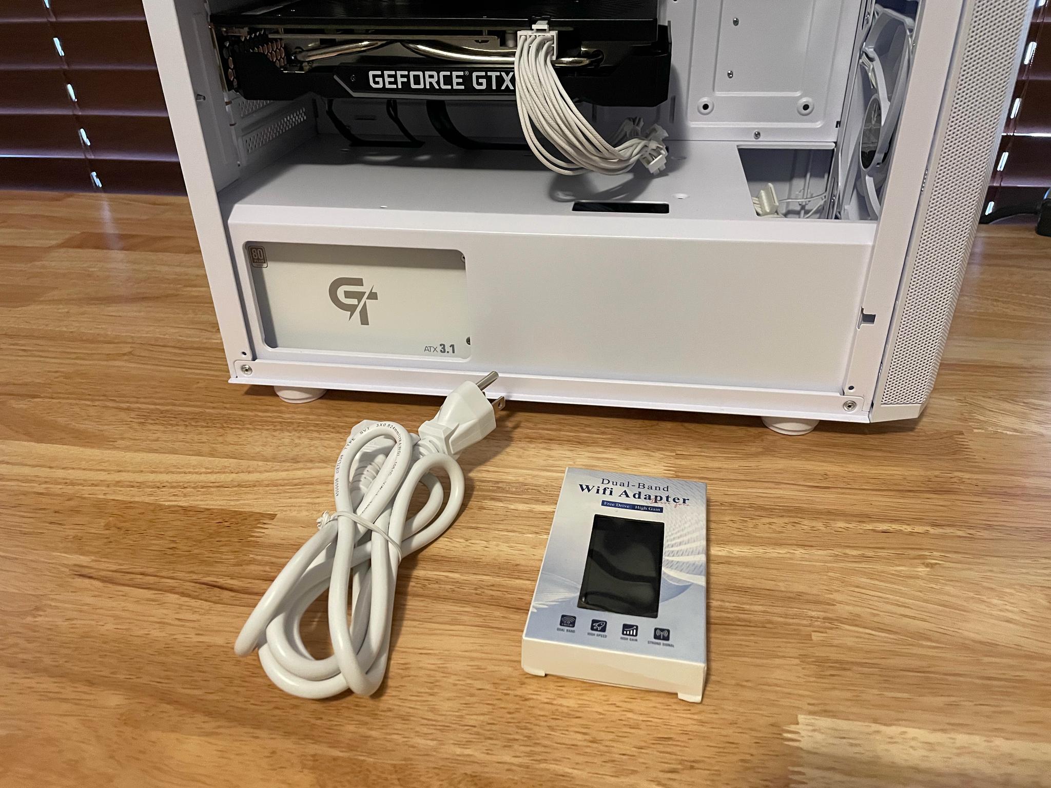 White Budget Gaming PC (Xeon E5-2630 V4 | GTX 1660 Super | 32GB RAM | 512GB SSD | Wifi)