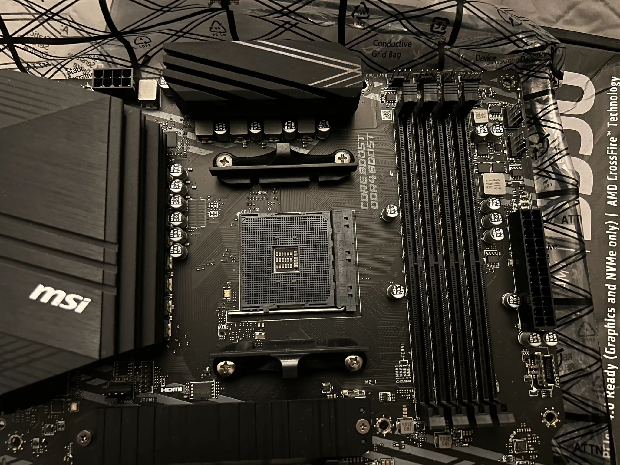 MSI B550-A PRO Series ATX Motherboard 