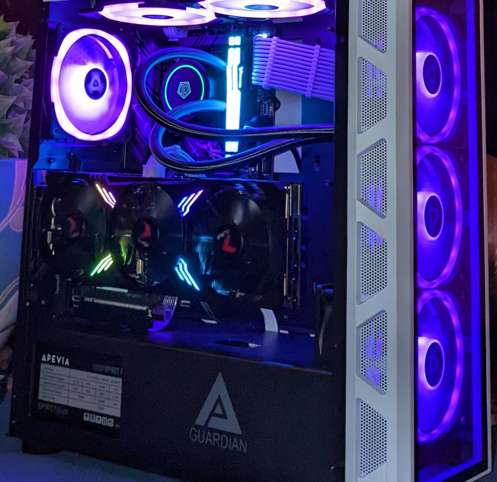 ⚪️Pro Gaming PC| RTX 4070 12GB| 12th Gen I5| 16GB DDR5 RAM@5600MHz| 3TB NVMe/SSD| Windows 11 Pro