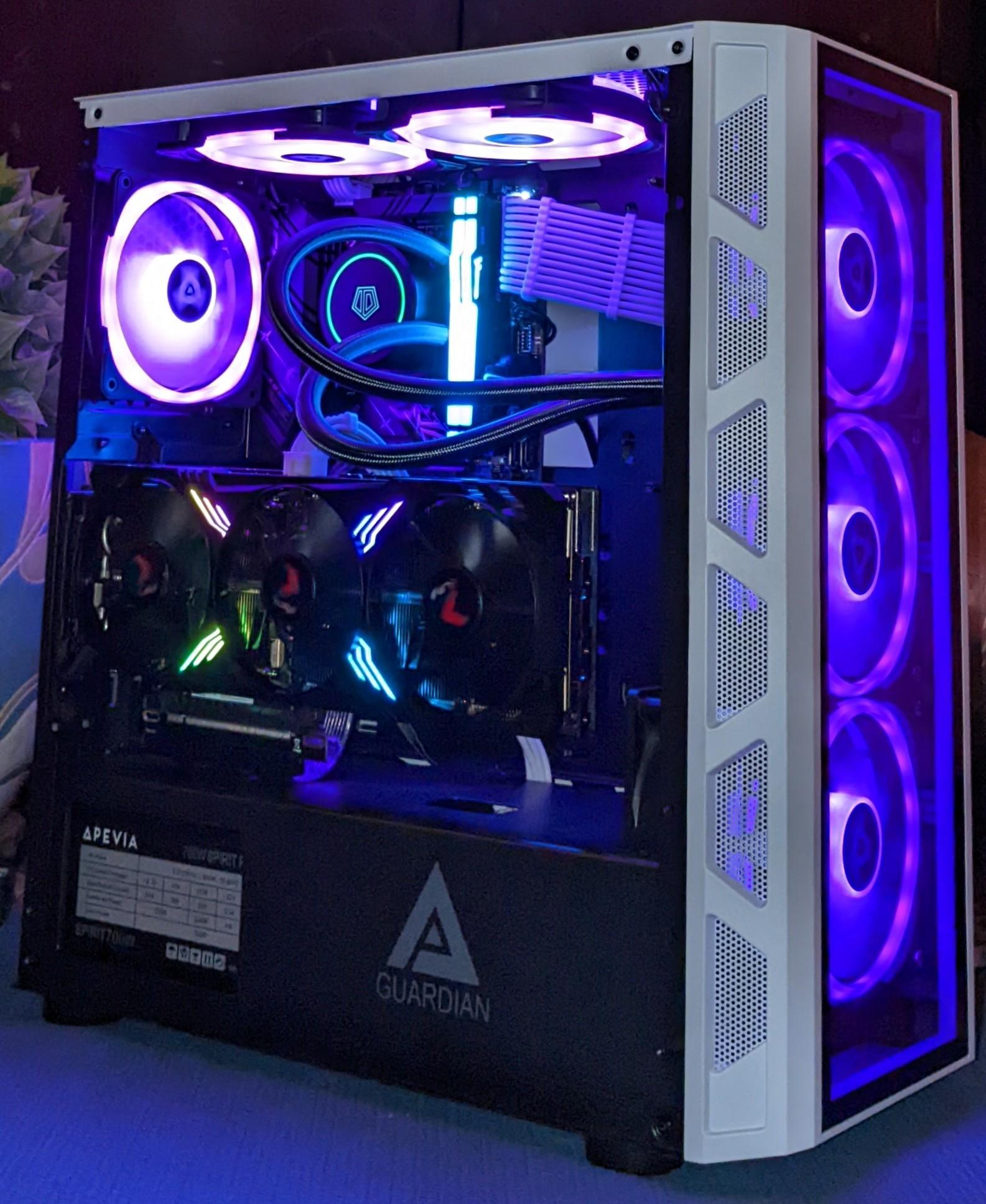 ⚪️Pro Gaming PC| RTX 4070 12GB| 12th Gen I5| 16GB DDR5 RAM@5600MHz| 3TB NVMe/SSD| Windows 11 Pro