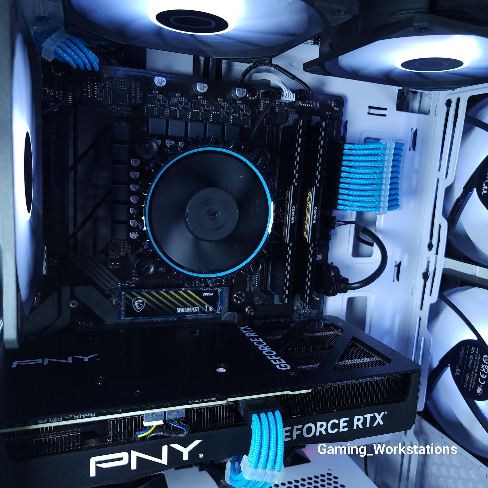 💙RTX 4070●Core i5 12400F●1440p Gaming Computer