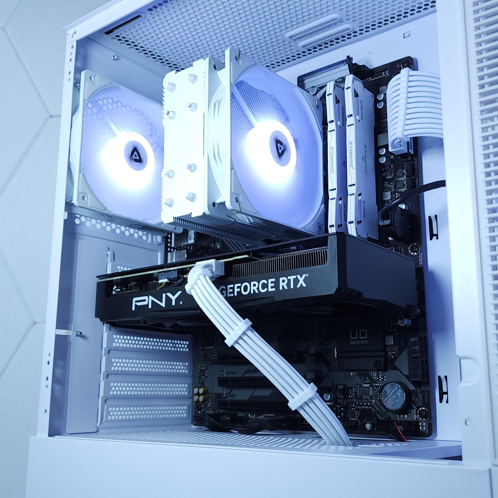 🤍RTX 4070●Core i5 12400F●1080p/1440p Gaming Computer