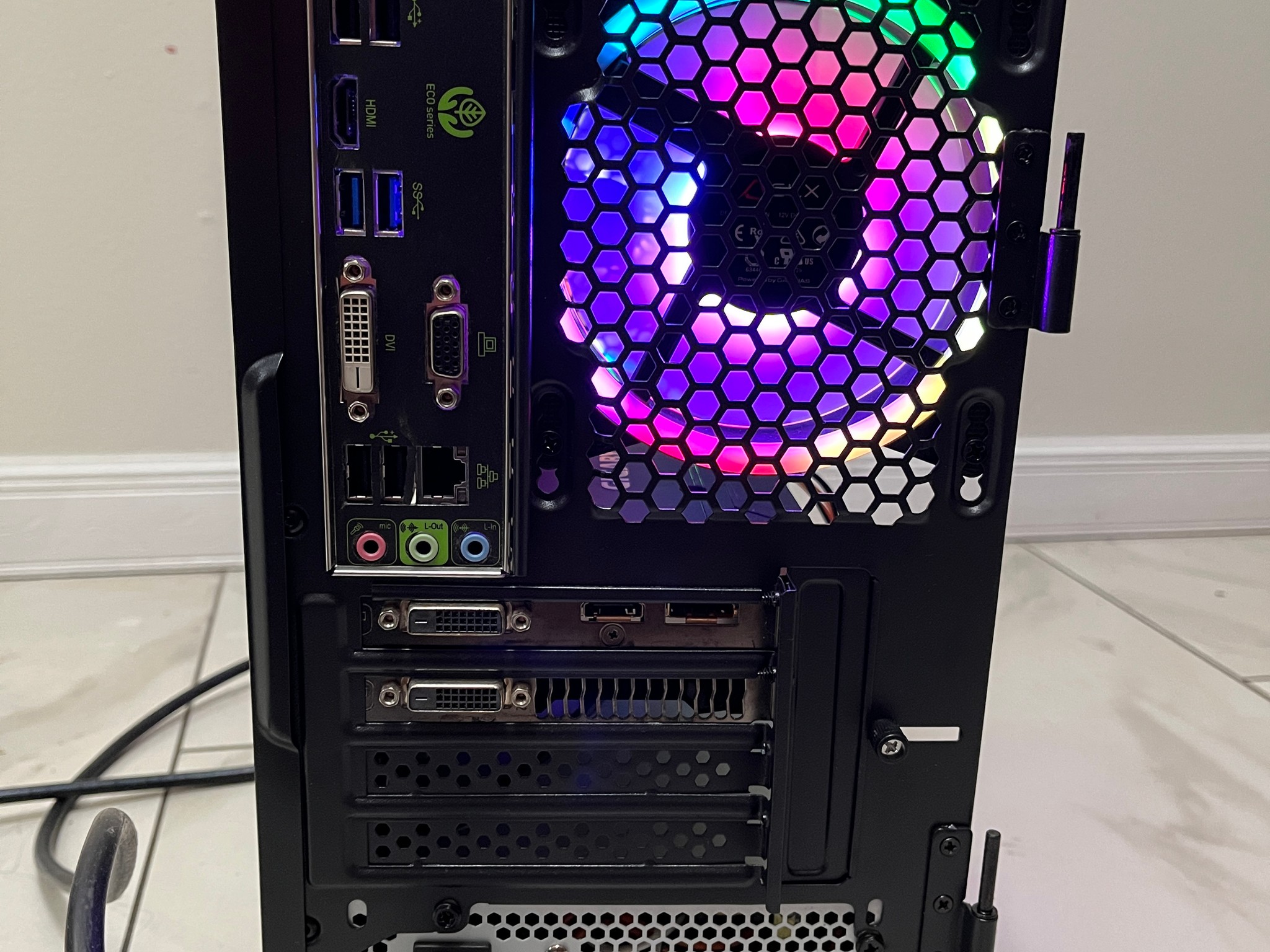 Budget Gaming PC - Intel i7-4790, NVIDIA GTX 1060, 16GB RAM, 870 GB Storage, w/ Wi-Fi & BT