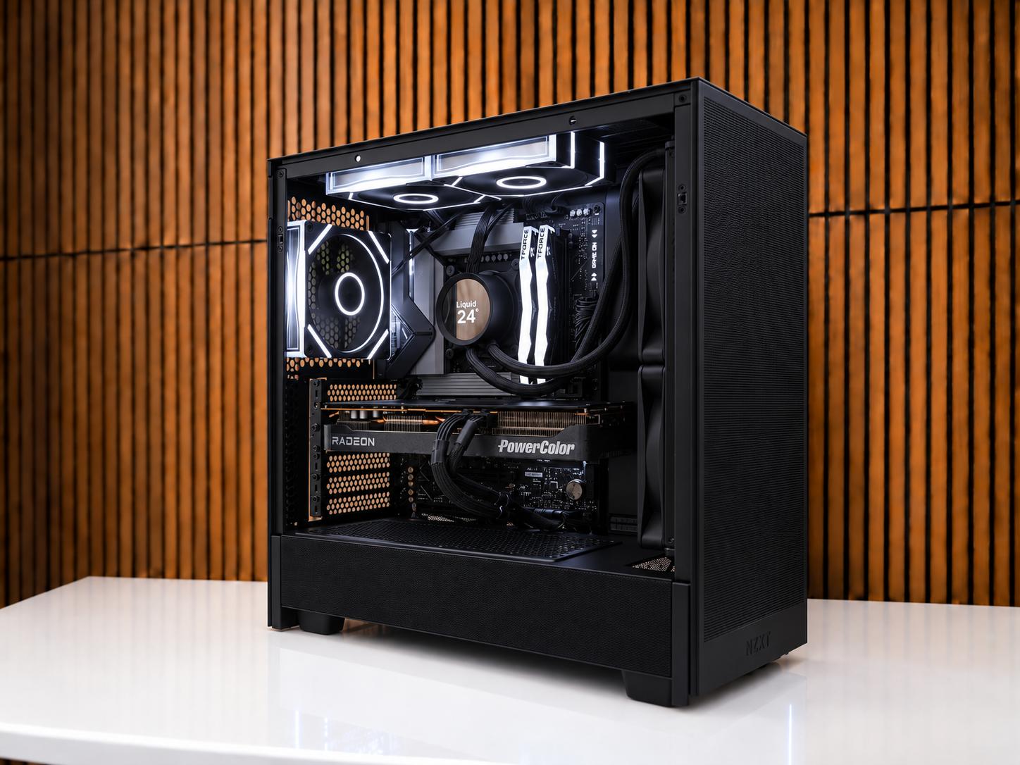 RX 9070XT 16GB |  INTEL 270K Plus | 32GB DDR5 | NVME | WIFI 7 | Windows 11 | LCD | GOLD PSU