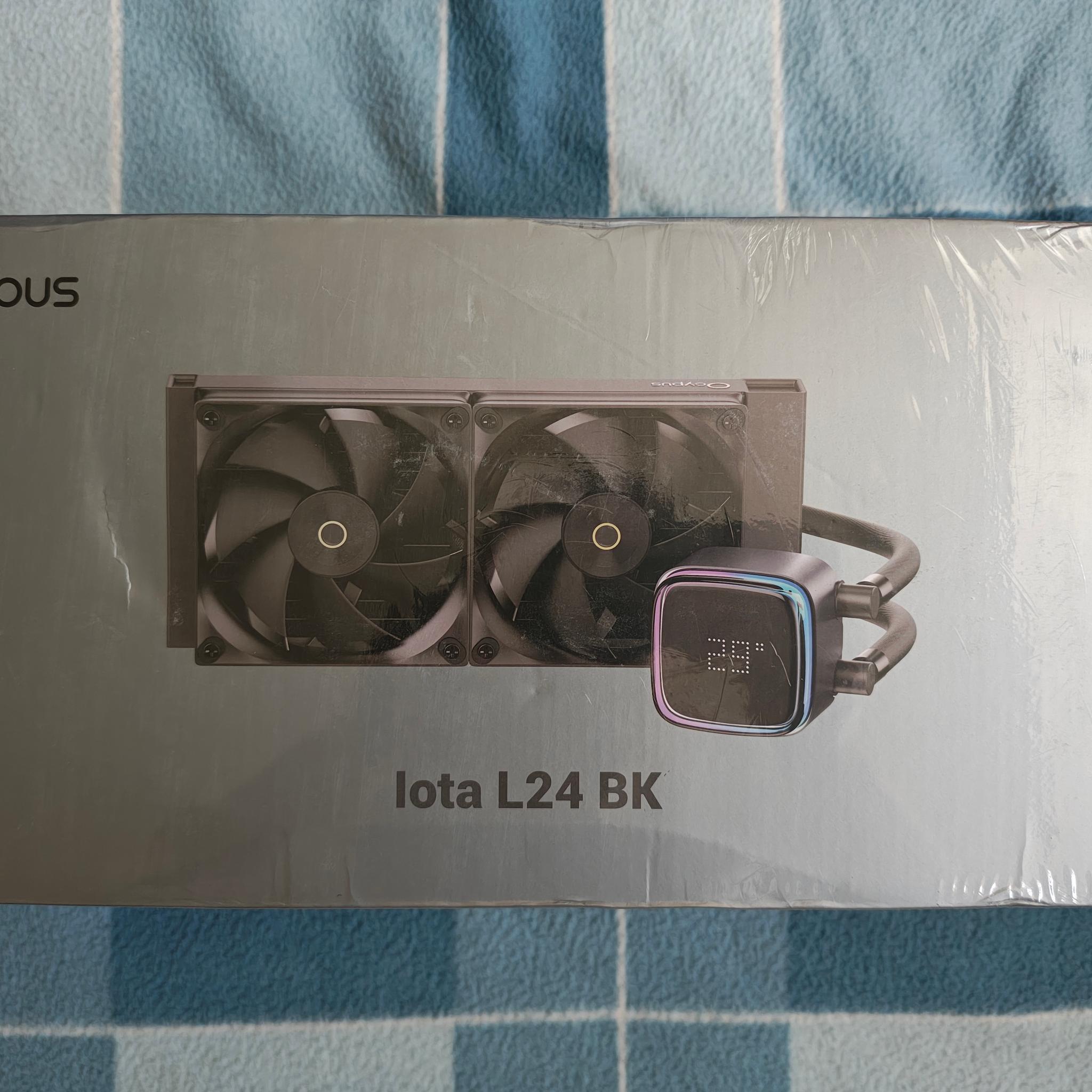 Ocypus Iota L24 BK 240mm AIO CPU Cooler (Black) - Brand New