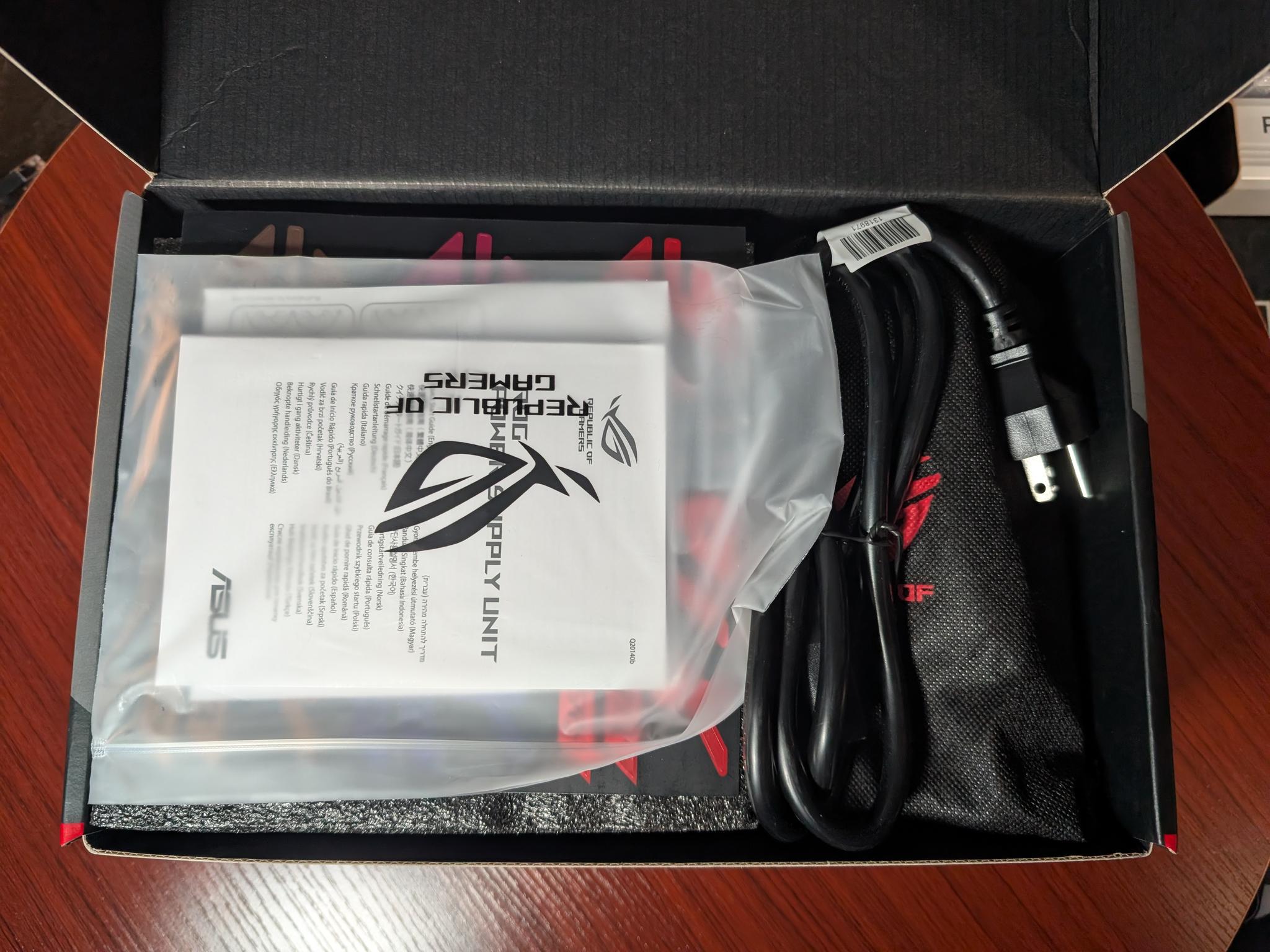 ASUS ROG Strix 1000W Platinum Power Supply
