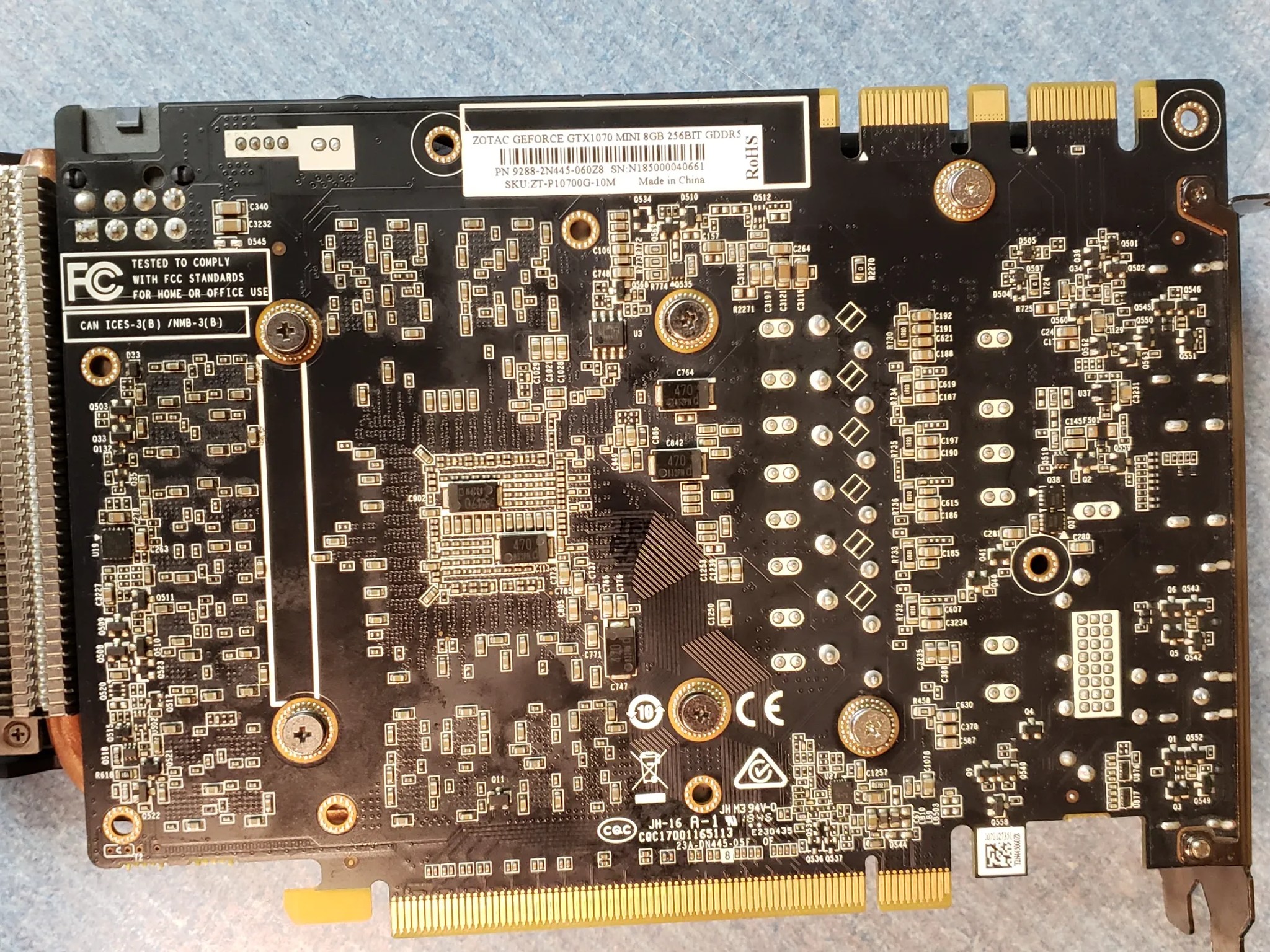 ZOTAC GTX 1070 Mini
