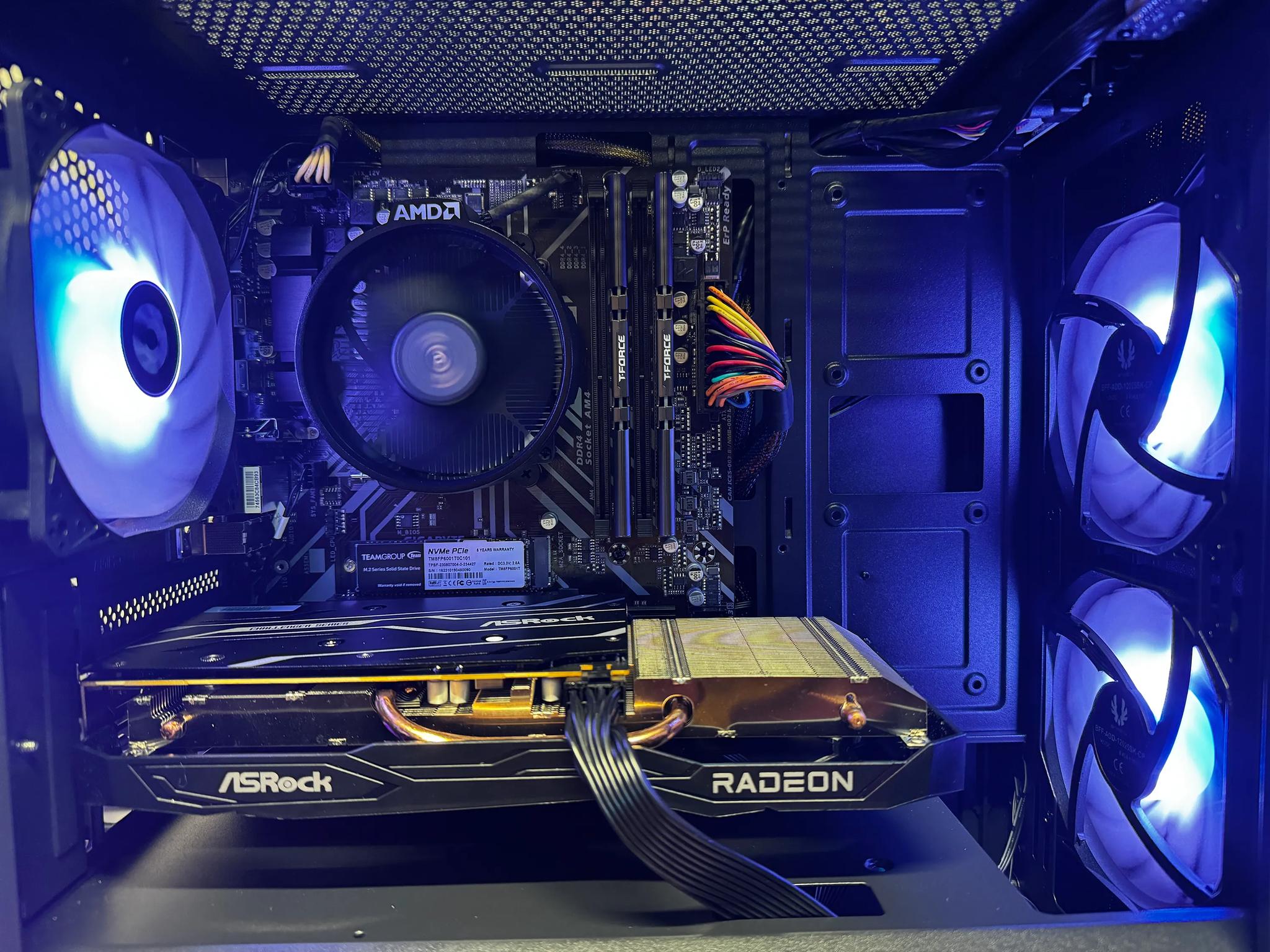 [Juno] || Ryzen 5 5500 + RX 6600 8G w/ 16GB of DDR4 RAM & 1TB M.2 NVMe SSD