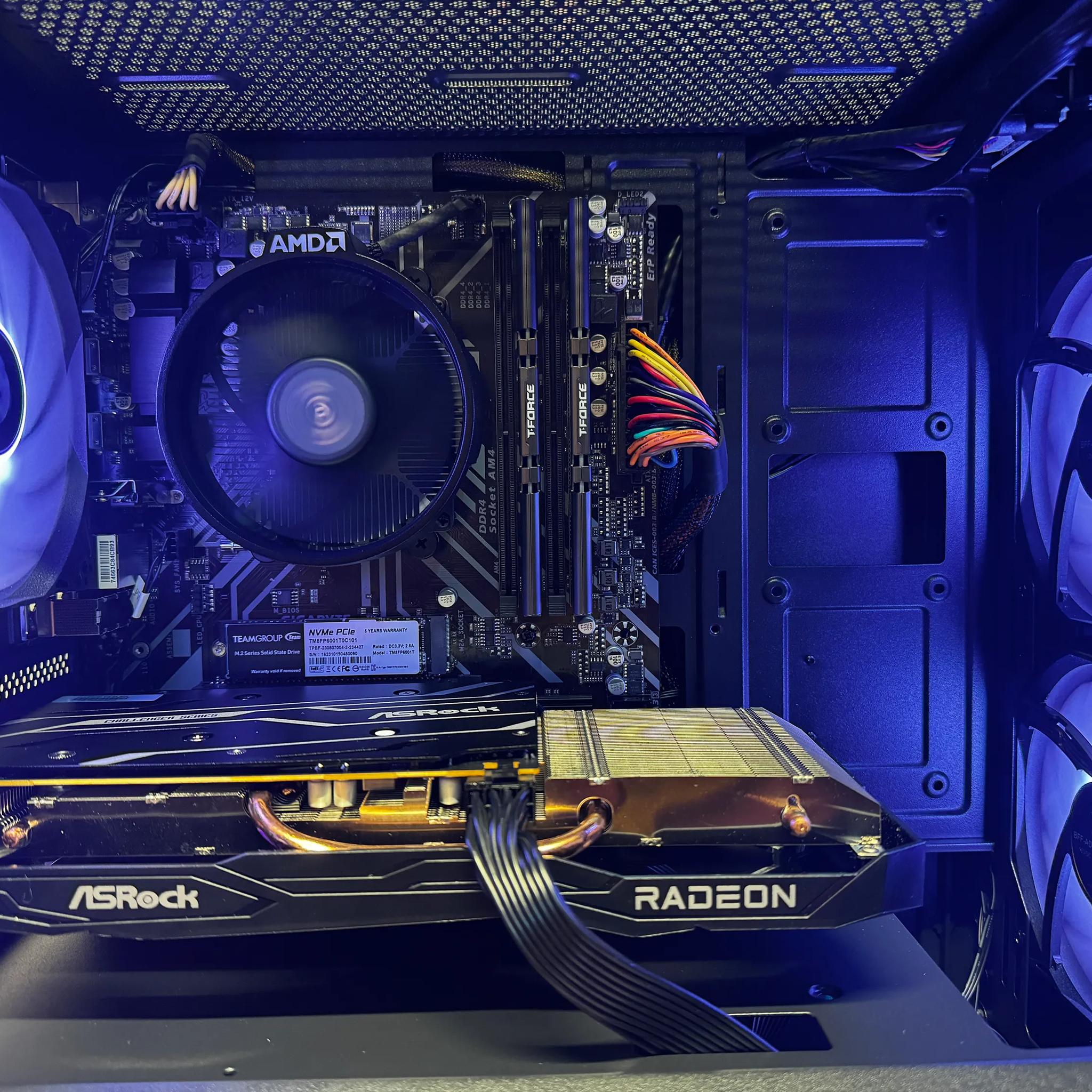 [Juno] || Ryzen 5 5500 + RX 6600 8G w/ 16GB of DDR4 RAM & 1TB M.2 NVMe SSD