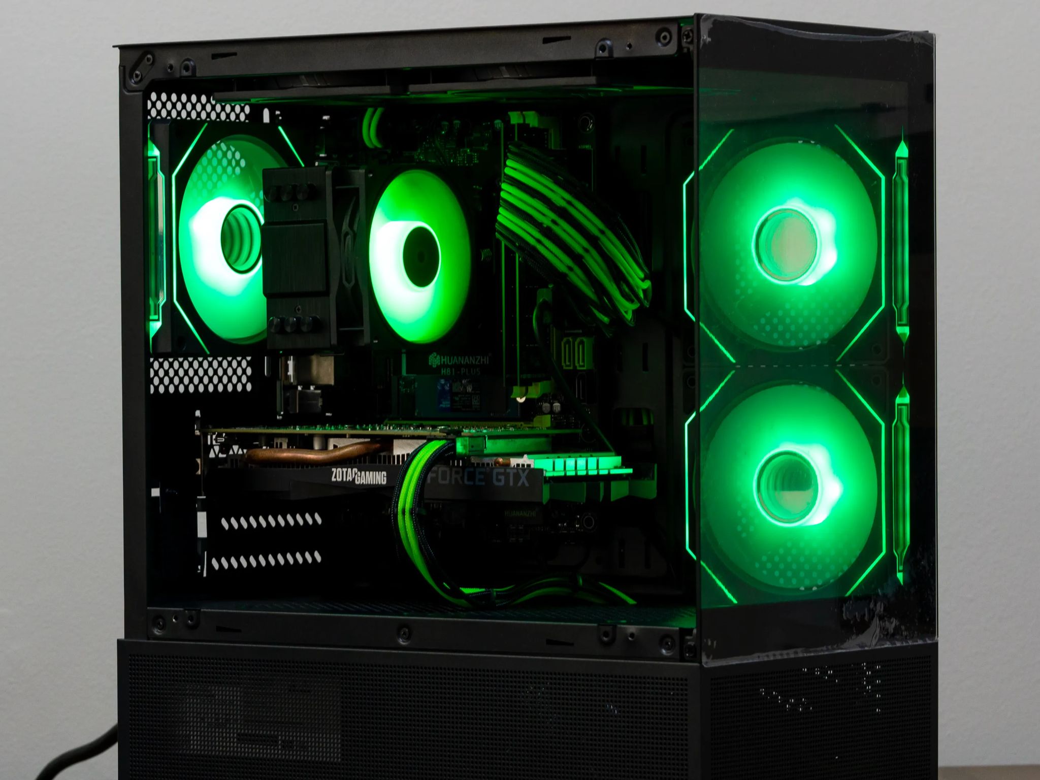 🟩Poison🟩 Intel i7| NVIDIA GTX1660| 16GB RAM| 512GB M.2 SSD| RGB| WiFi| Budget 1080p Gaming PC