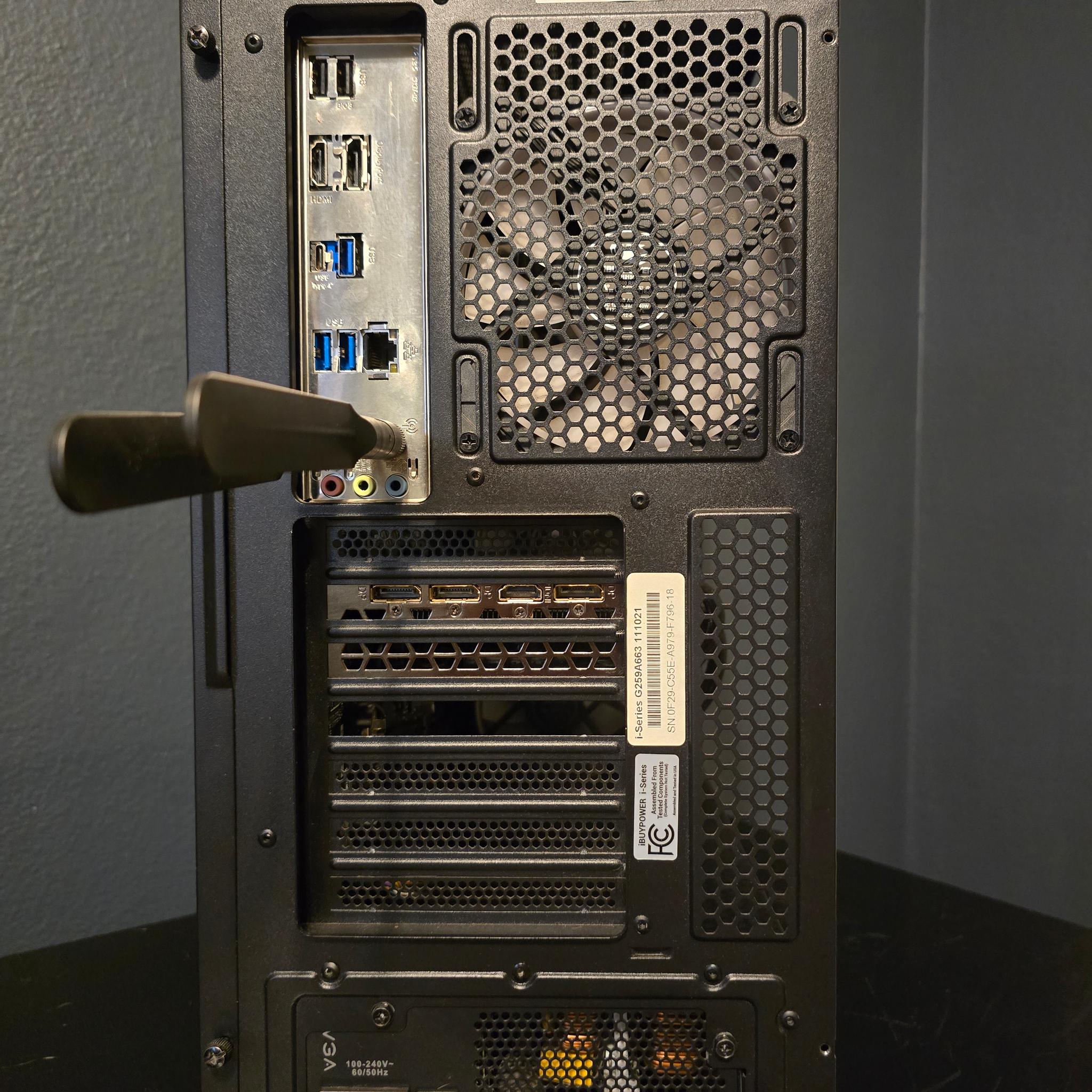 Ibuypower prebuilt- gigabyte 1660ti - Core i7-11700F, 16GB RAm